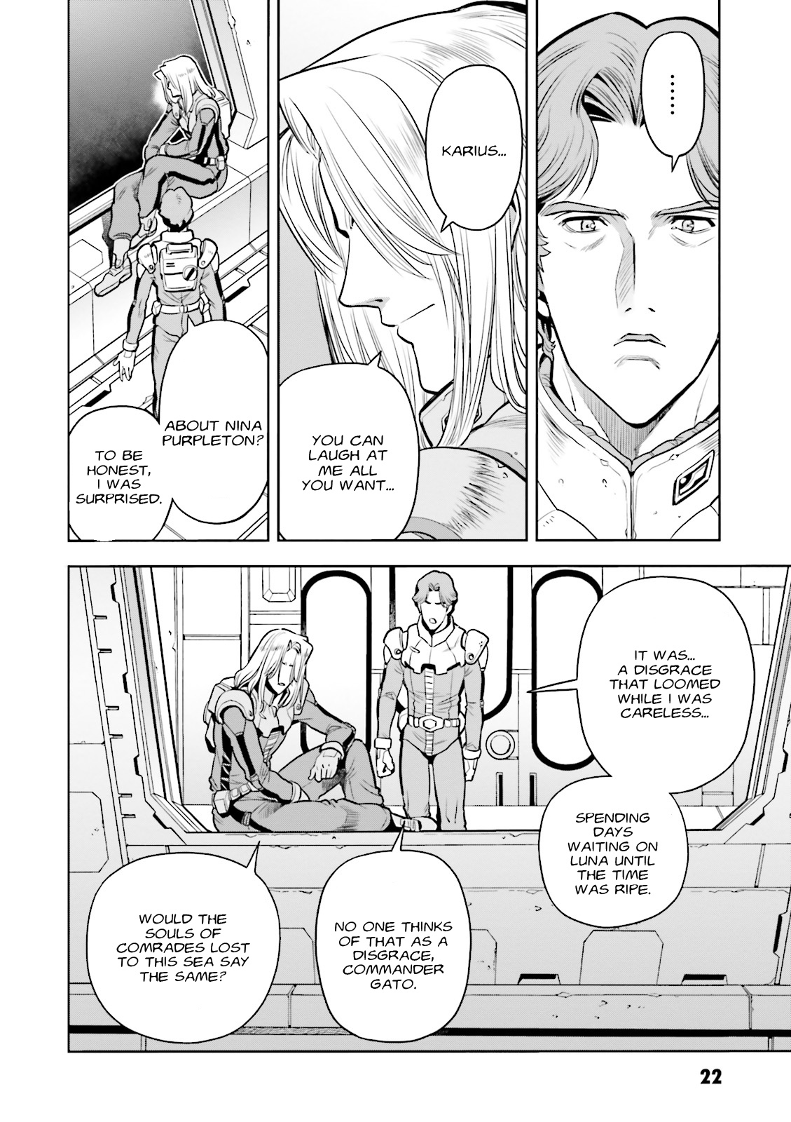 Kidou Senshi Gundam 0083 Rebellion Chapter 43 page 23 - Chapter 43: Skies of Chaos