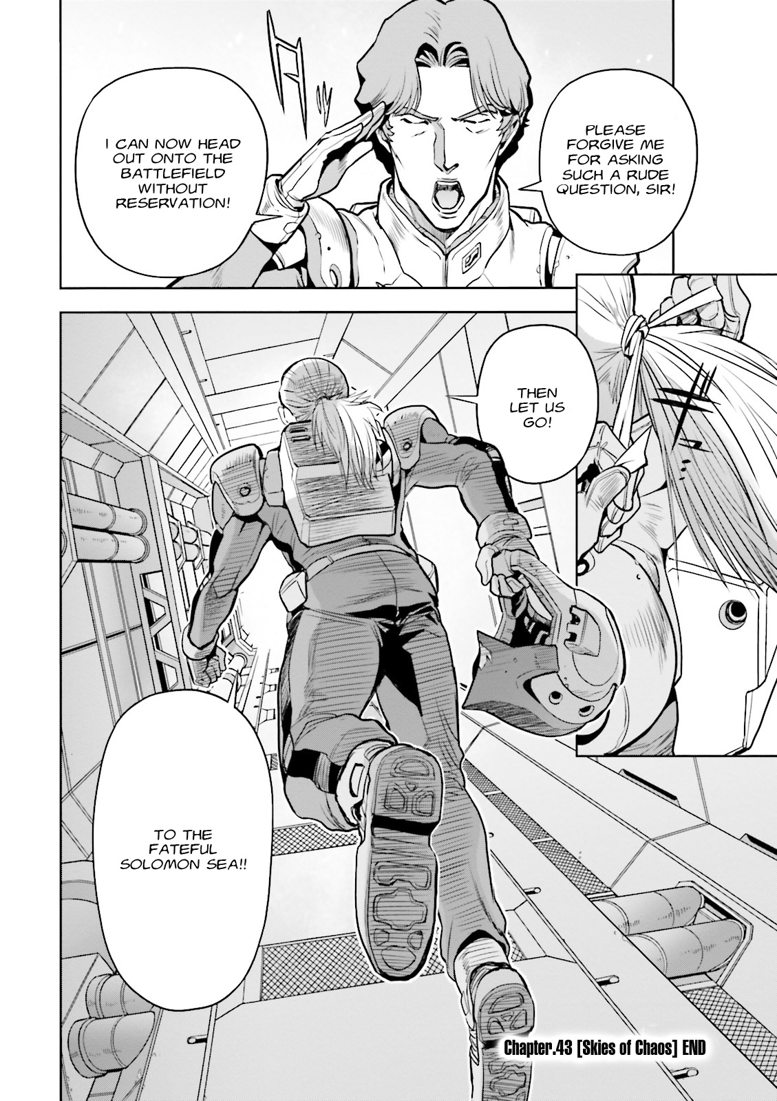 Kidou Senshi Gundam 0083 Rebellion Chapter 43 page 27 - Chapter 43: Skies of Chaos