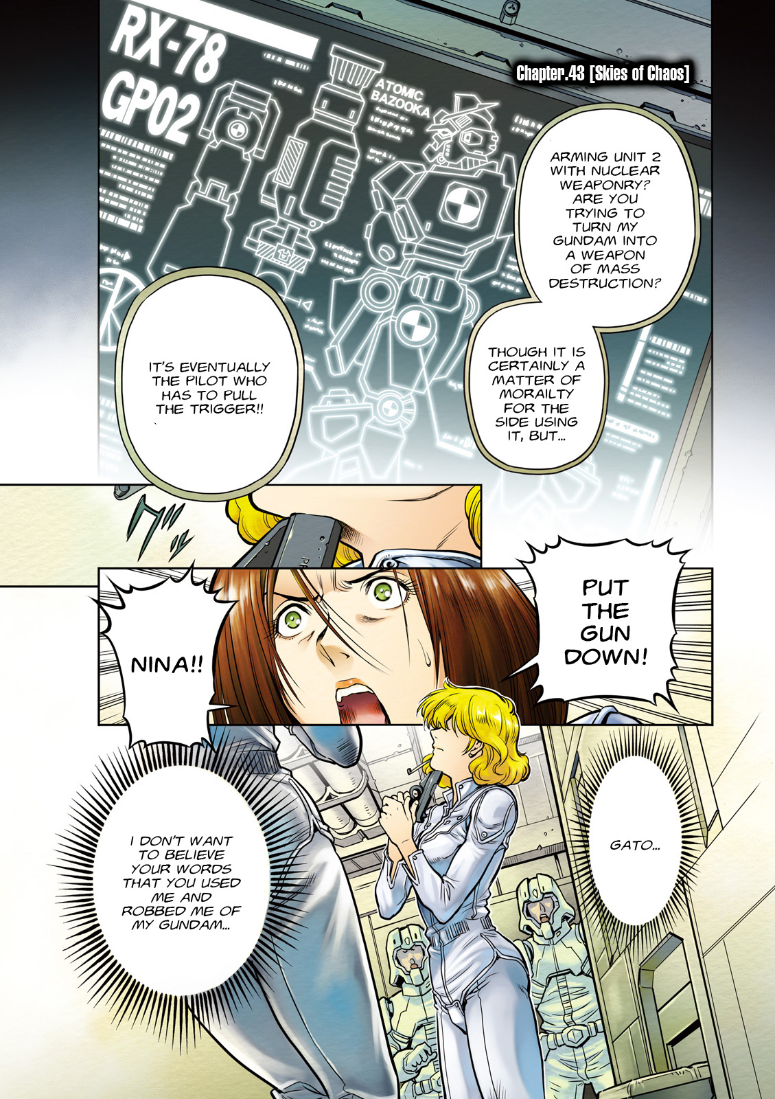 Kidou Senshi Gundam 0083 Rebellion Chapter 43 page 3 - Chapter 43: Skies of Chaos