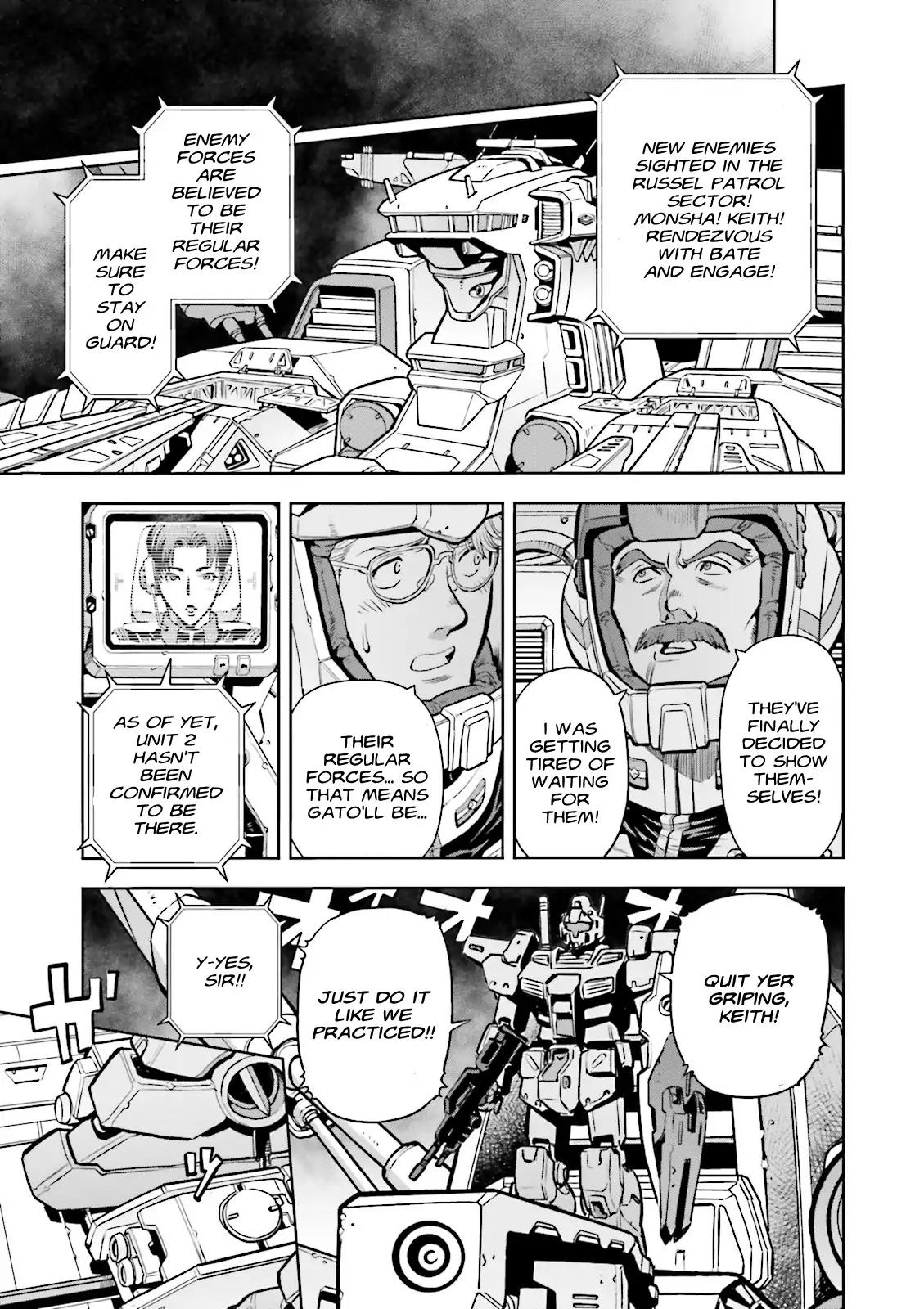 Kidou Senshi Gundam 0083 Rebellion Chapter 44 page 16 - Chapter 44: Battle in the Solomon Sea Sector