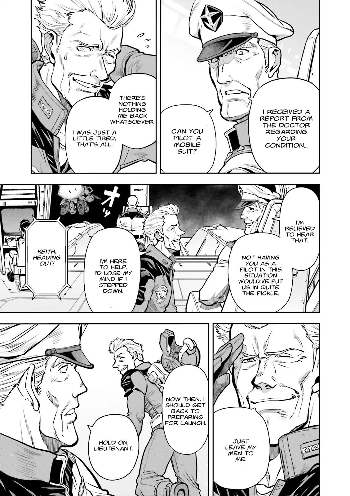 Kidou Senshi Gundam 0083 Rebellion Chapter 44 page 18 - Chapter 44: Battle in the Solomon Sea Sector