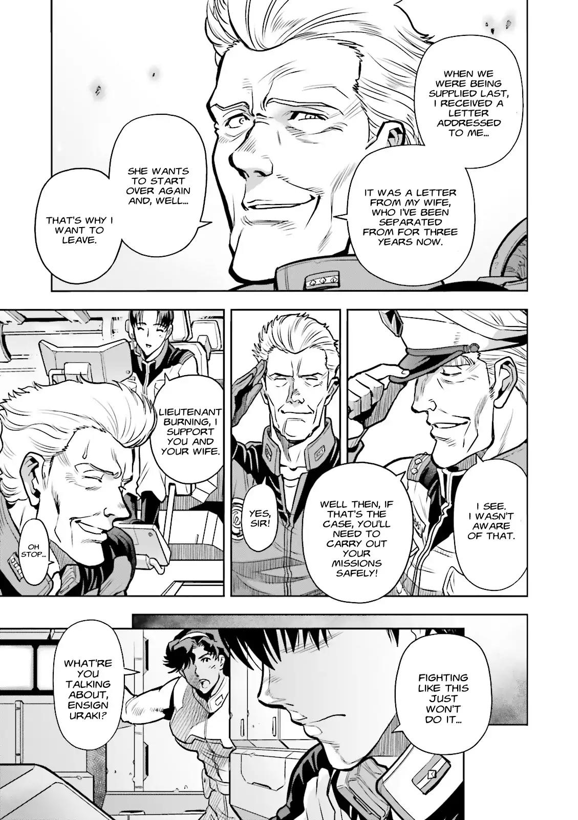 Kidou Senshi Gundam 0083 Rebellion Chapter 44 page 20 - Chapter 44: Battle in the Solomon Sea Sector