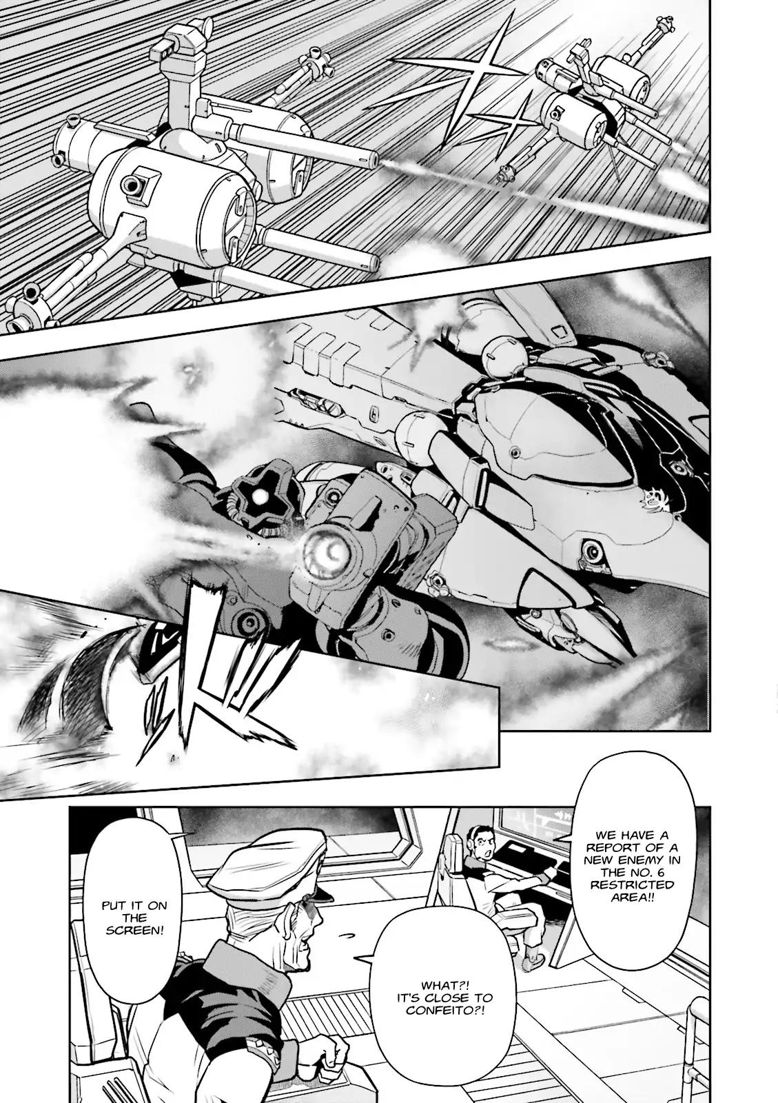 Kidou Senshi Gundam 0083 Rebellion Chapter 44 page 28 - Chapter 44: Battle in the Solomon Sea Sector