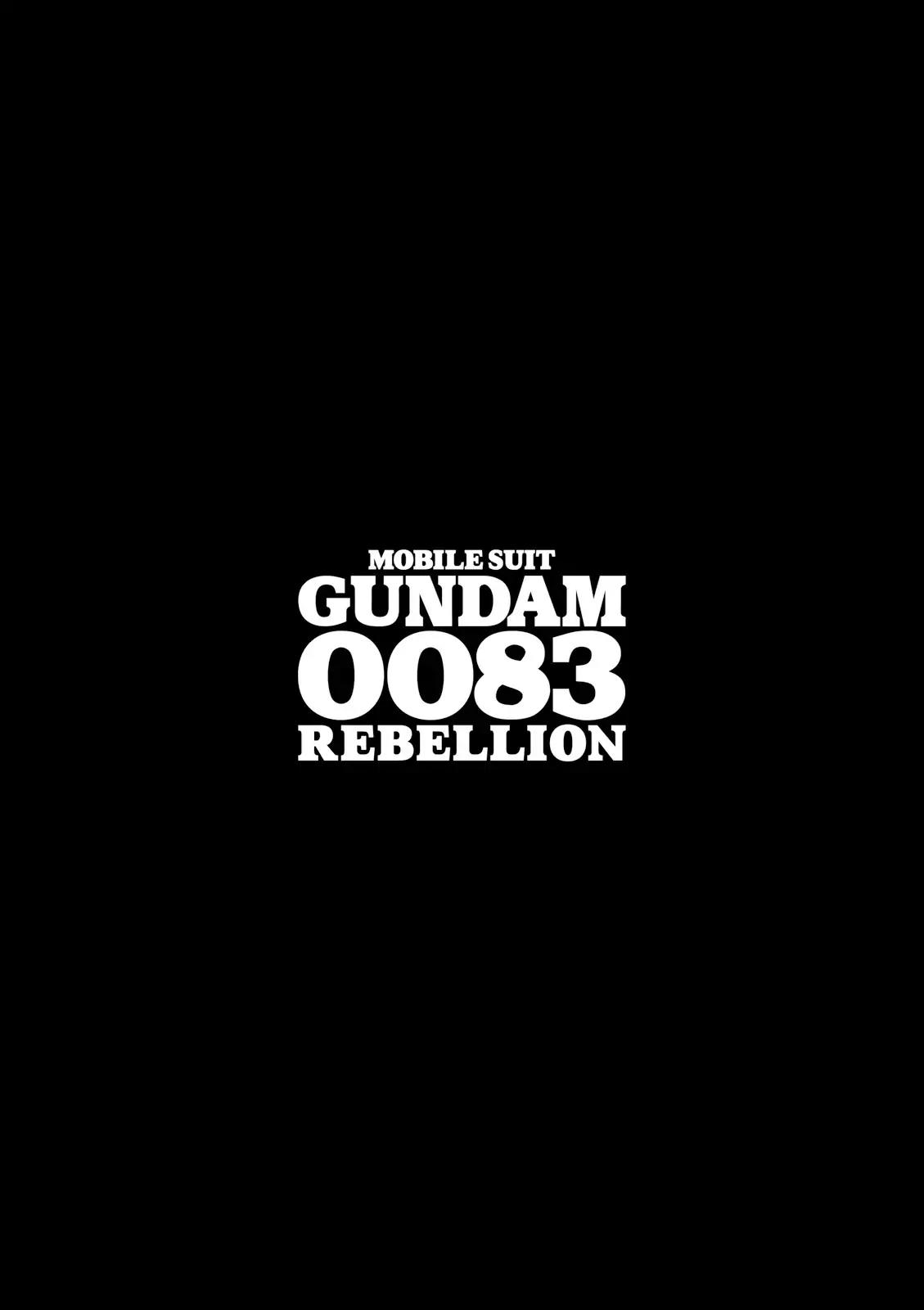 Kidou Senshi Gundam 0083 Rebellion Chapter 44 page 3 - Chapter 44: Battle in the Solomon Sea Sector