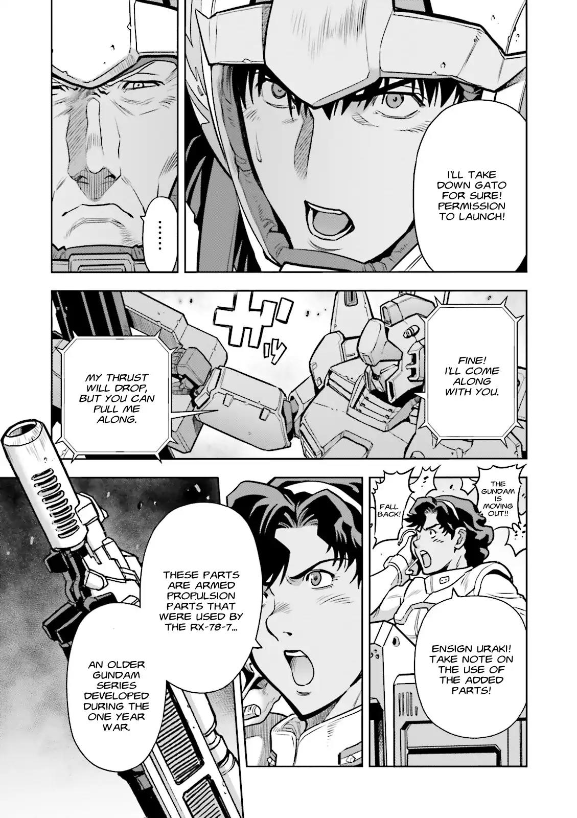 Kidou Senshi Gundam 0083 Rebellion Chapter 44 page 30 - Chapter 44: Battle in the Solomon Sea Sector