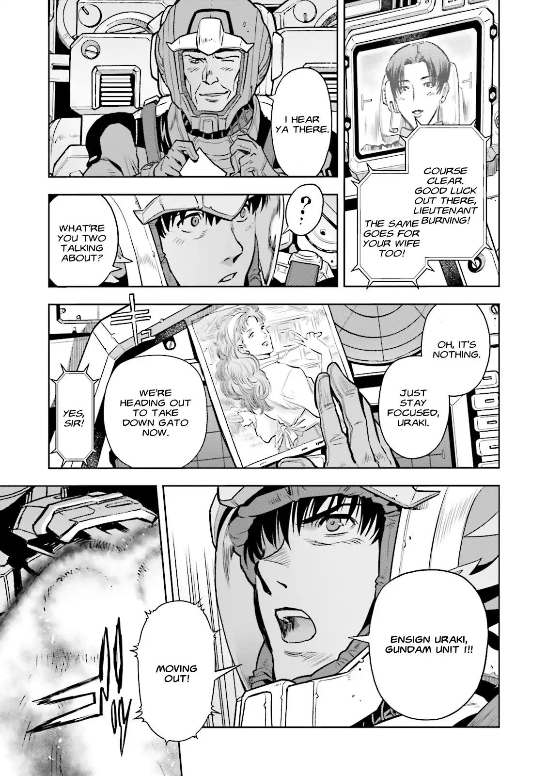 Kidou Senshi Gundam 0083 Rebellion Chapter 44 page 32 - Chapter 44: Battle in the Solomon Sea Sector