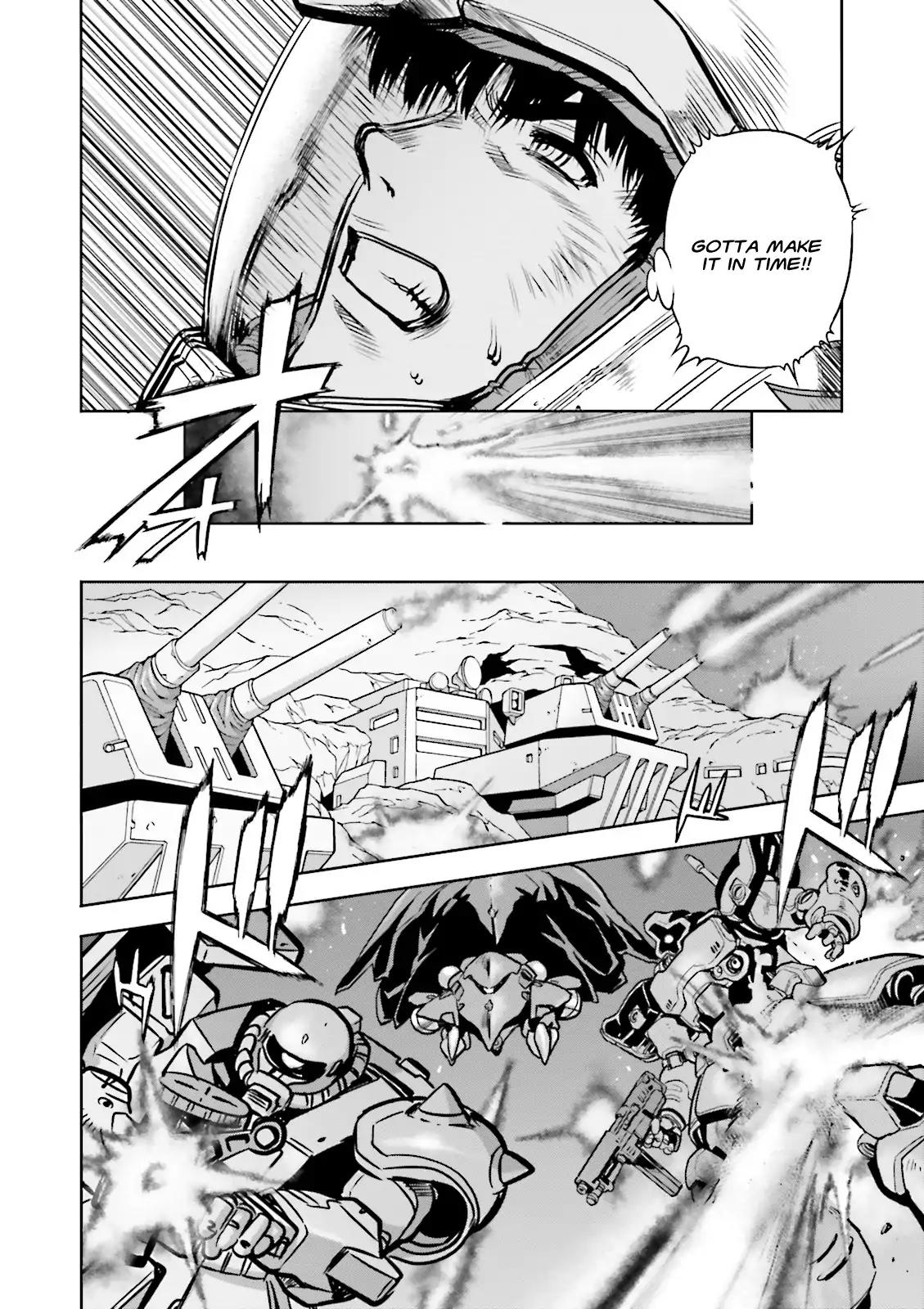 Kidou Senshi Gundam 0083 Rebellion Chapter 44 page 34 - Chapter 44: Battle in the Solomon Sea Sector