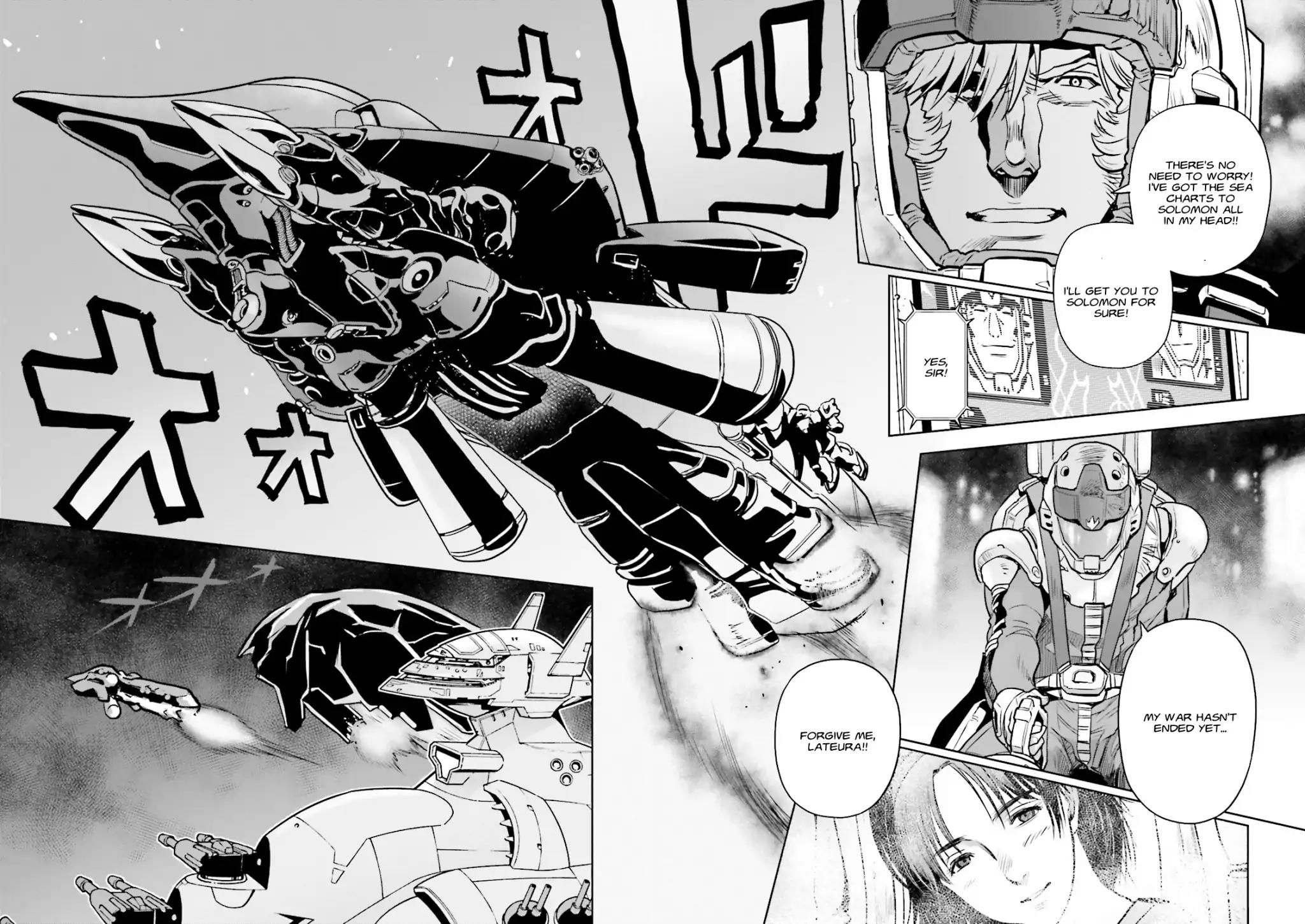 Kidou Senshi Gundam 0083 Rebellion Chapter 44 page 8 - Chapter 44: Battle in the Solomon Sea Sector