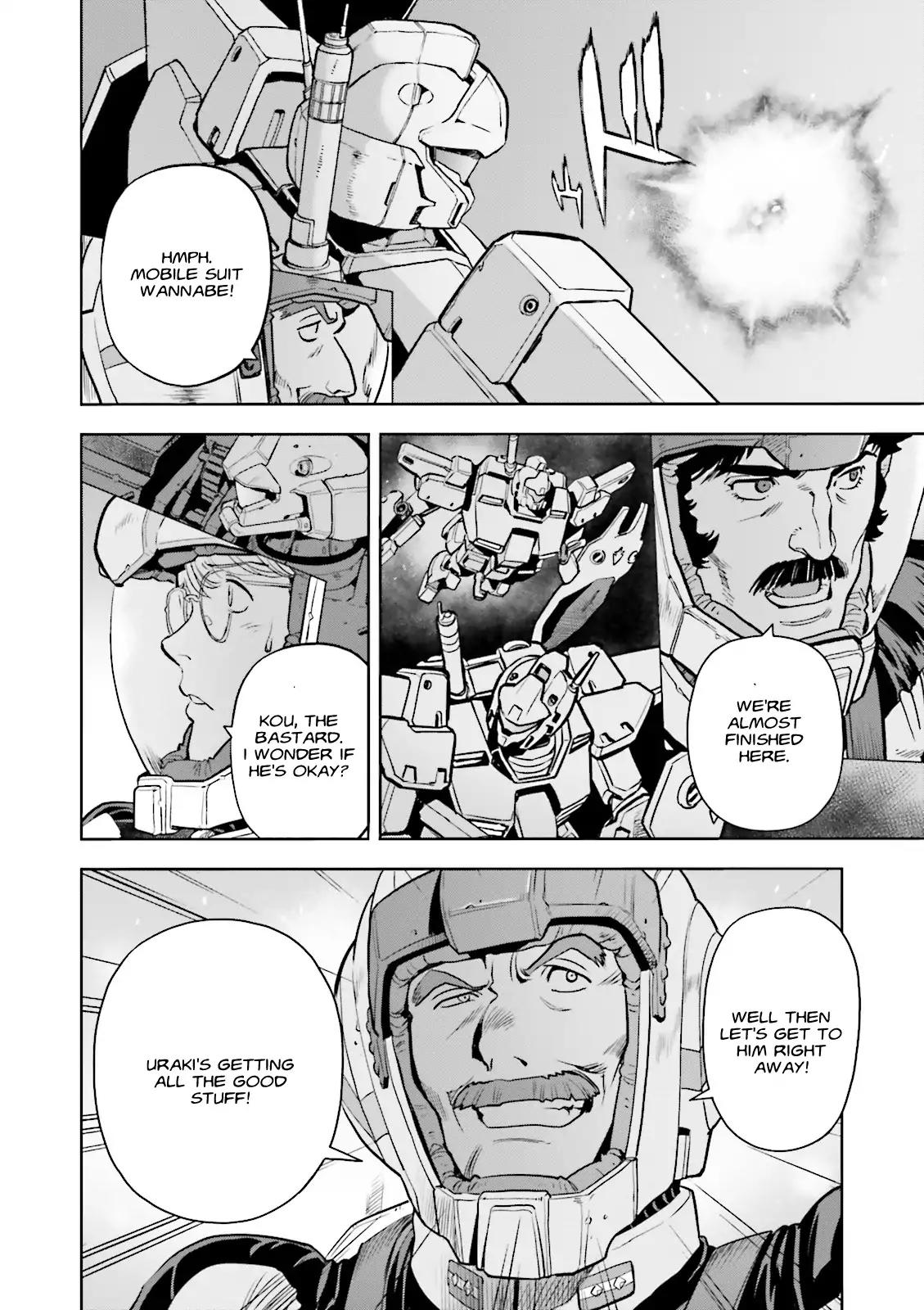 Kidou Senshi Gundam 0083 Rebellion Chapter 45 page 14 - Chapter 45: Clash Under a Crimson Sky