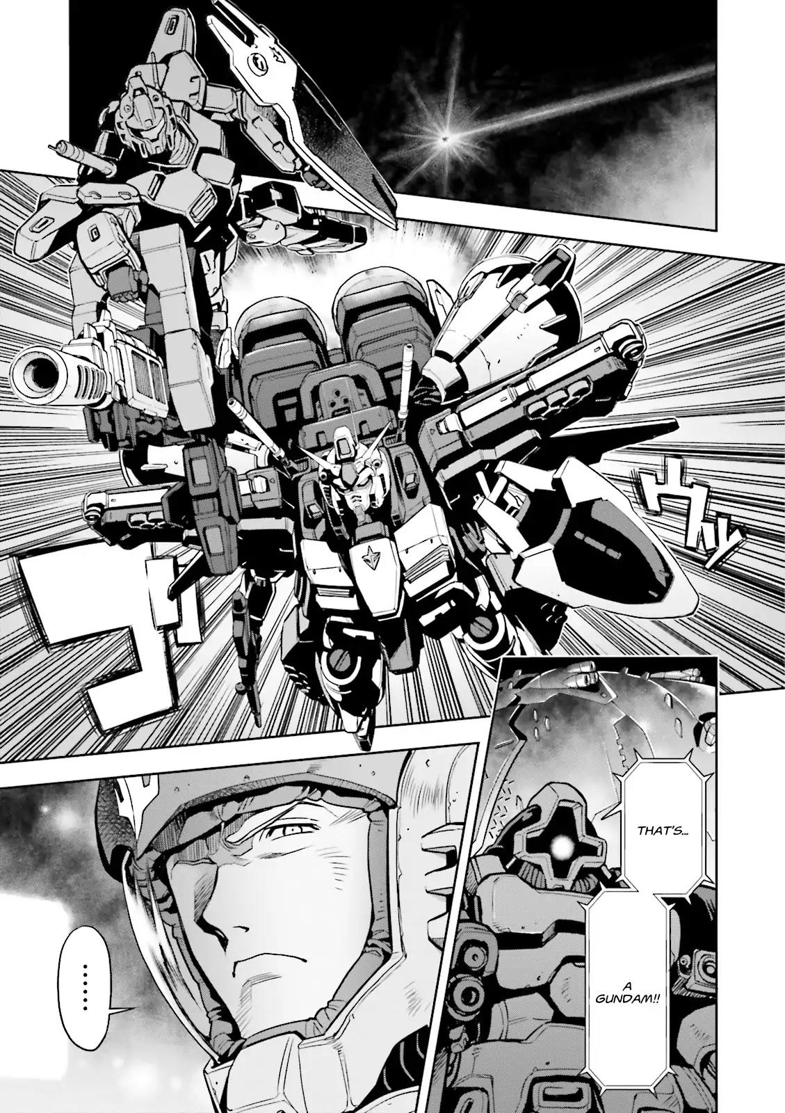 Kidou Senshi Gundam 0083 Rebellion Chapter 45 page 17 - Chapter 45: Clash Under a Crimson Sky