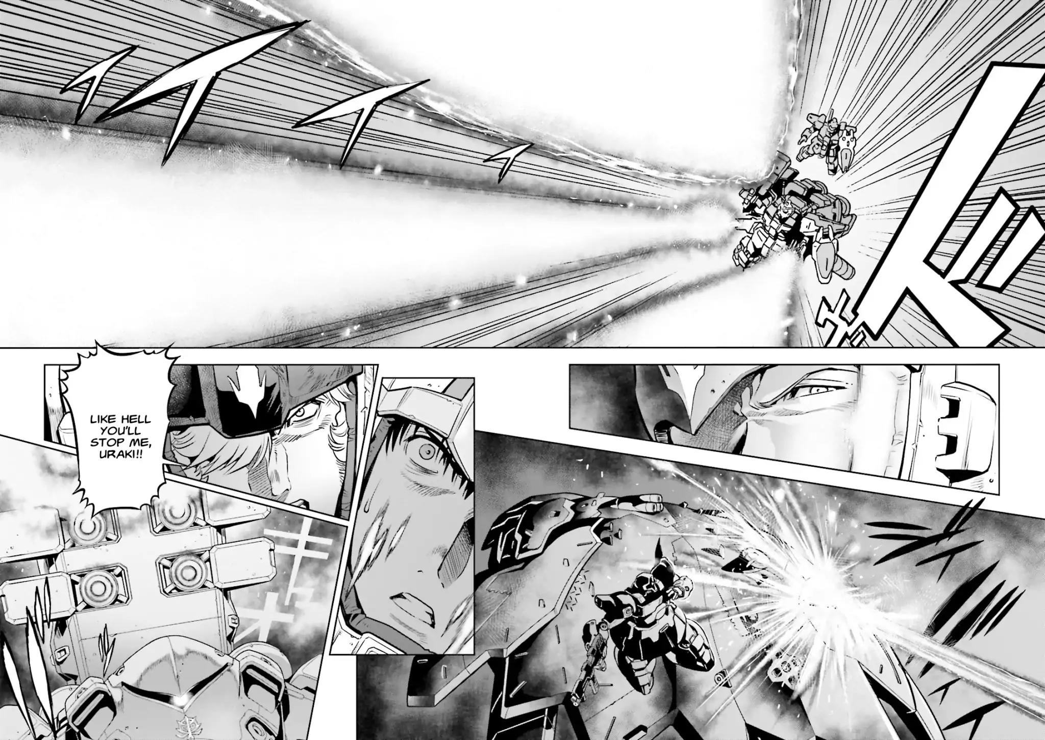 Kidou Senshi Gundam 0083 Rebellion Chapter 45 page 19 - Chapter 45: Clash Under a Crimson Sky