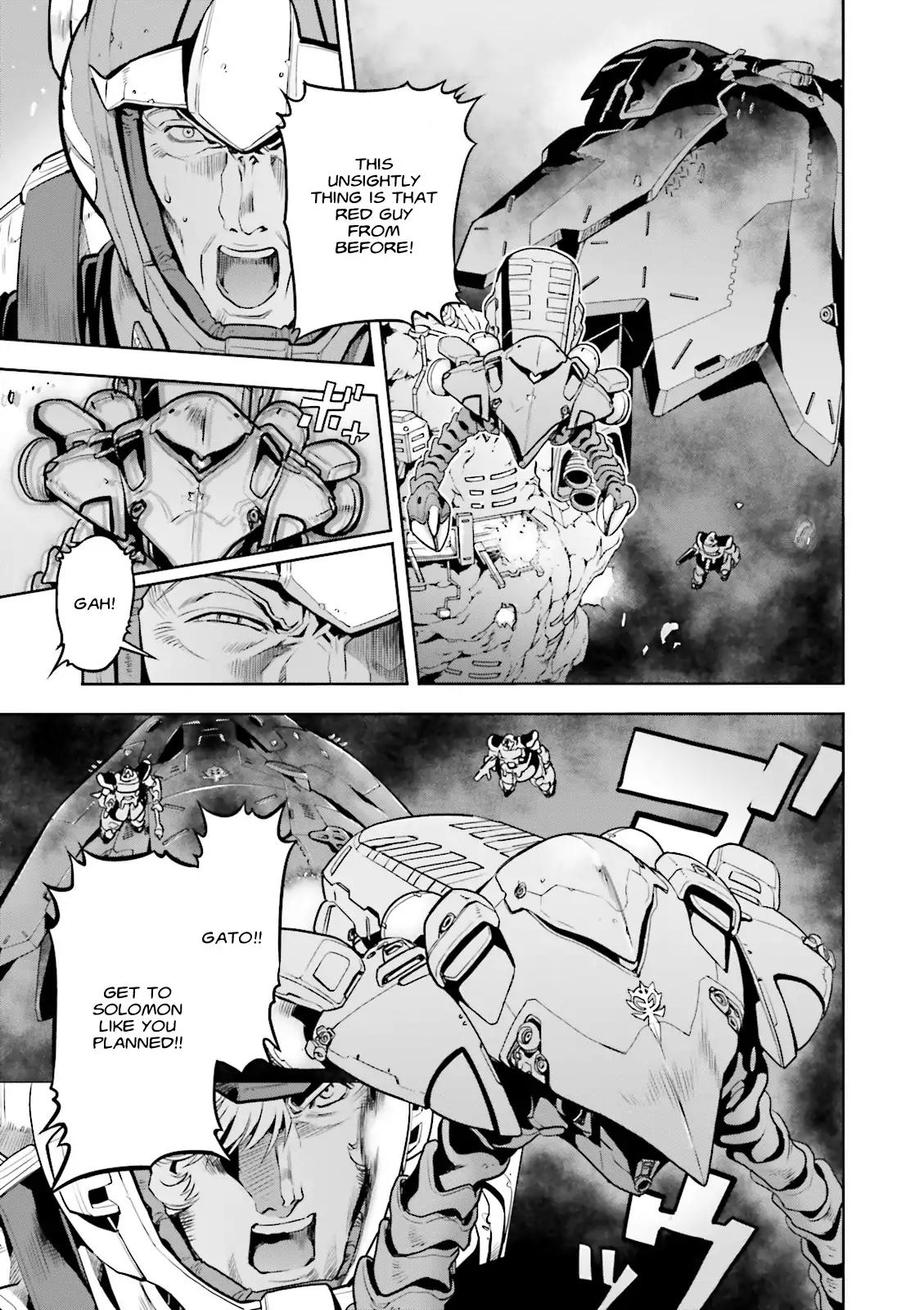 Kidou Senshi Gundam 0083 Rebellion Chapter 45 page 21 - Chapter 45: Clash Under a Crimson Sky