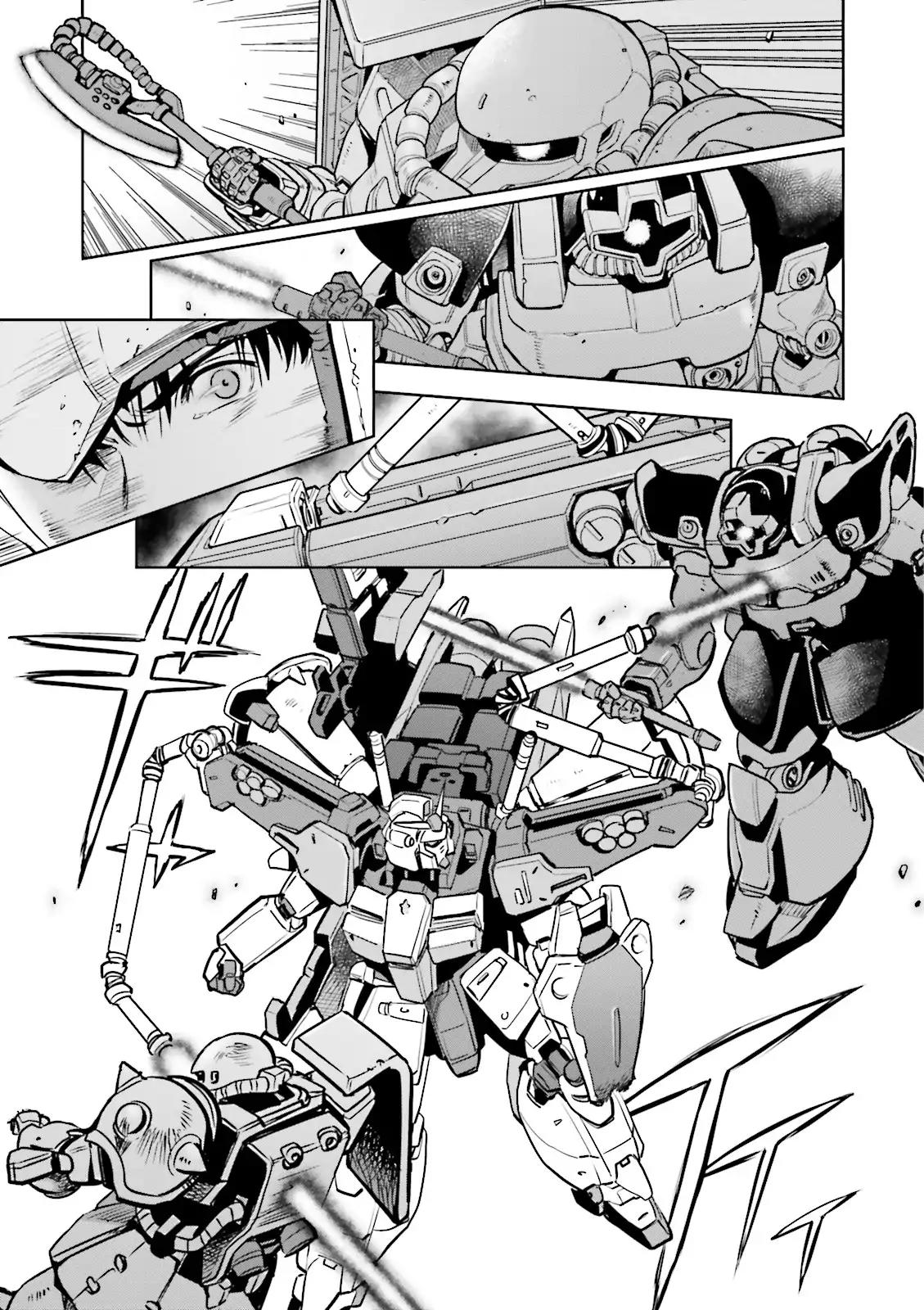 Kidou Senshi Gundam 0083 Rebellion Chapter 45 page 27 - Chapter 45: Clash Under a Crimson Sky