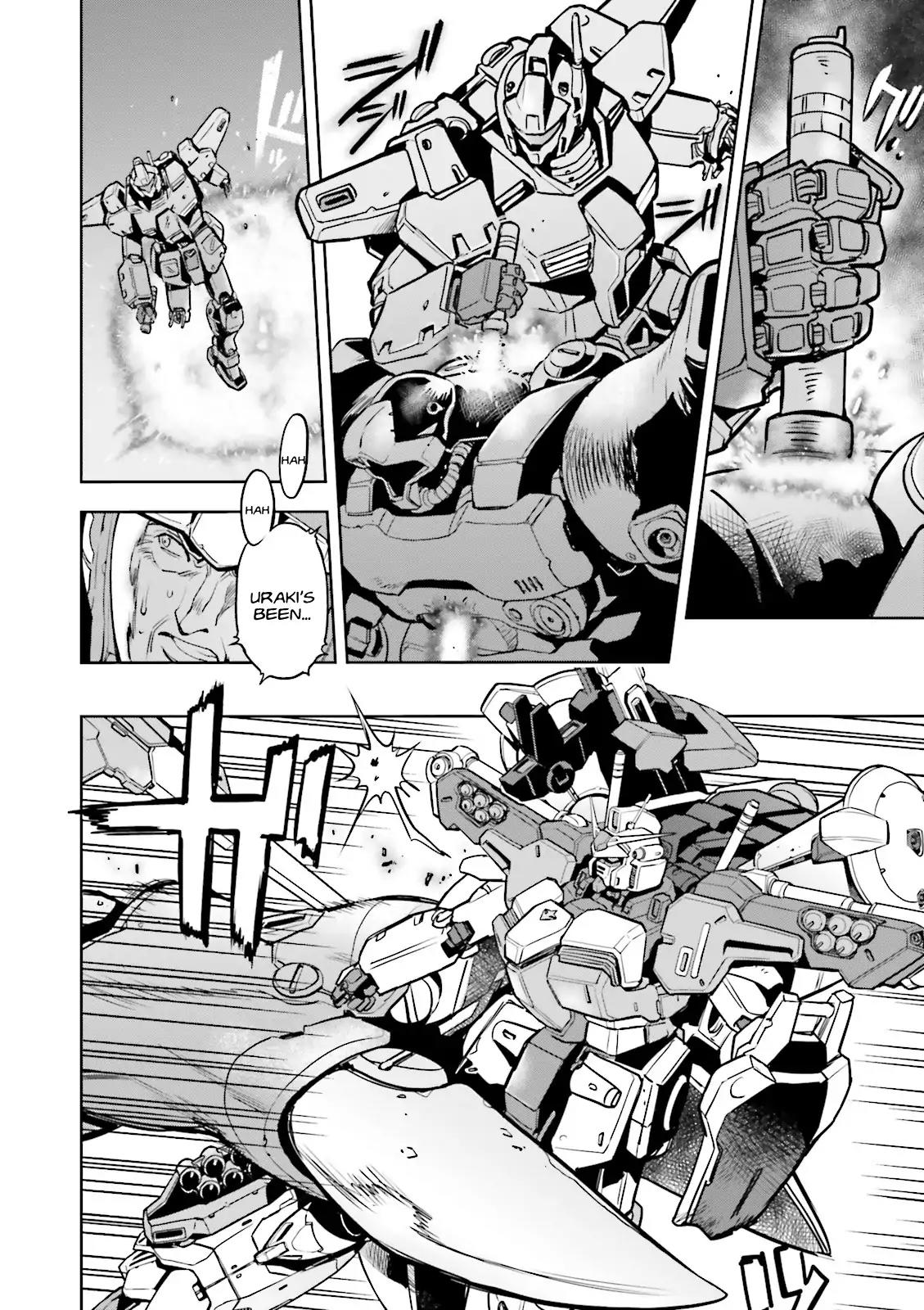 Kidou Senshi Gundam 0083 Rebellion Chapter 45 page 28 - Chapter 45: Clash Under a Crimson Sky