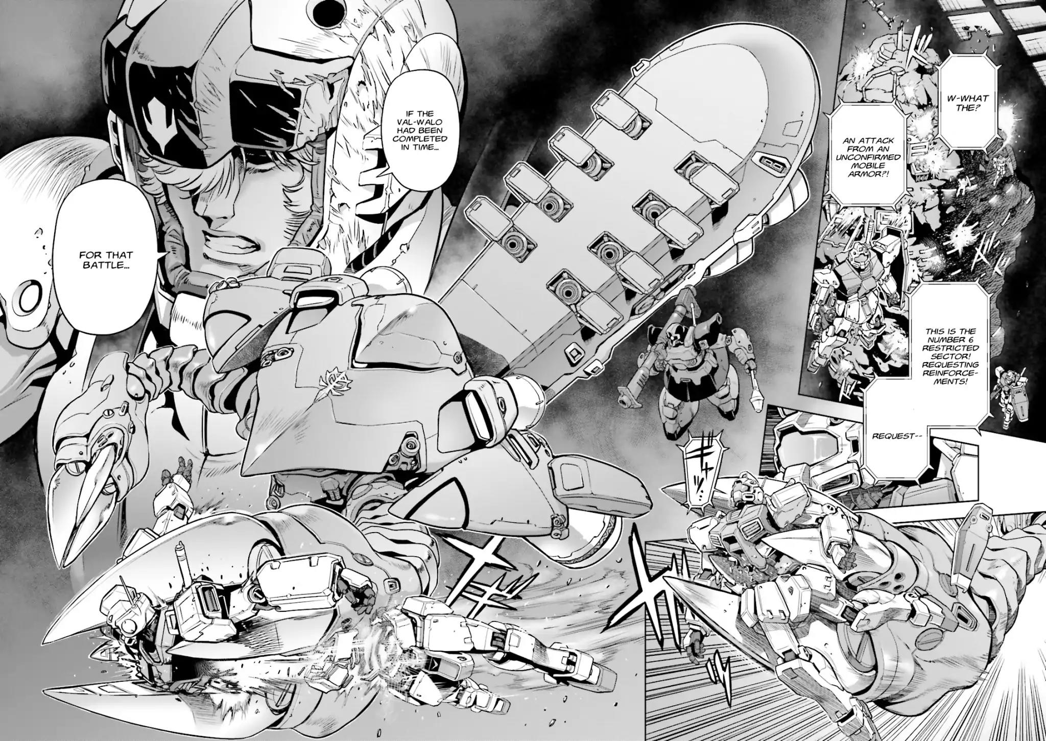 Kidou Senshi Gundam 0083 Rebellion Chapter 45 page 4 - Chapter 45: Clash Under a Crimson Sky