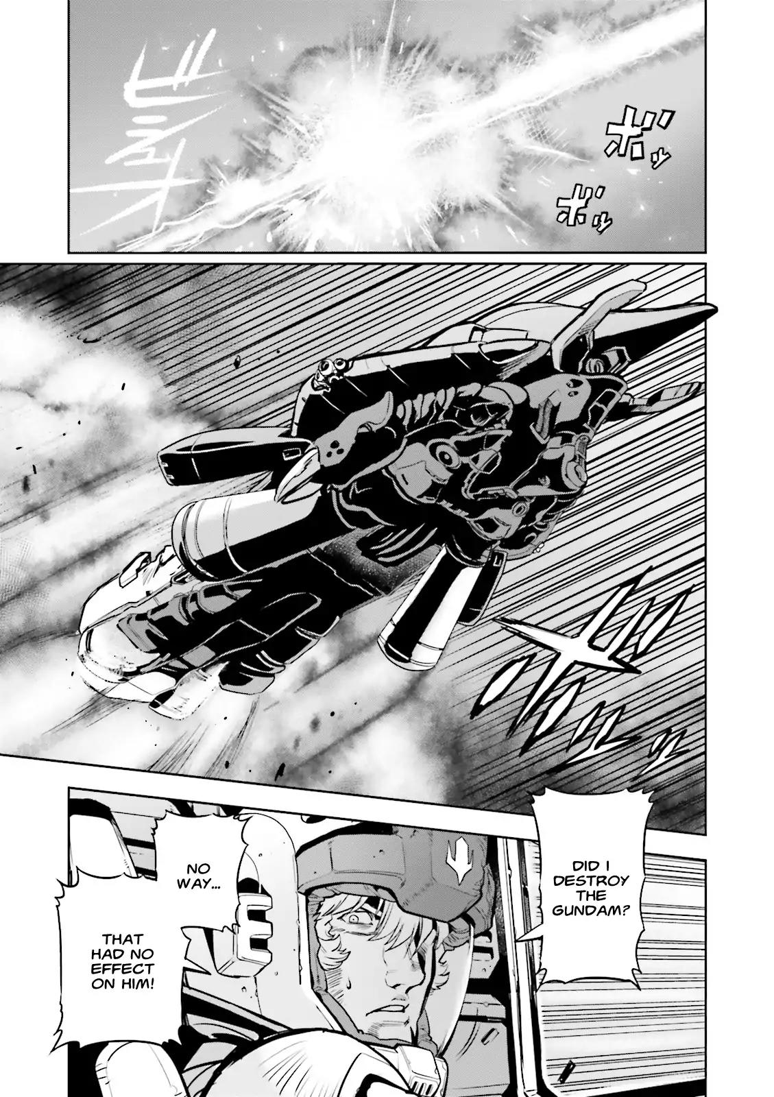 Kidou Senshi Gundam 0083 Rebellion Chapter 46 page 13 - Chapter 46: The Outcome of the Battle