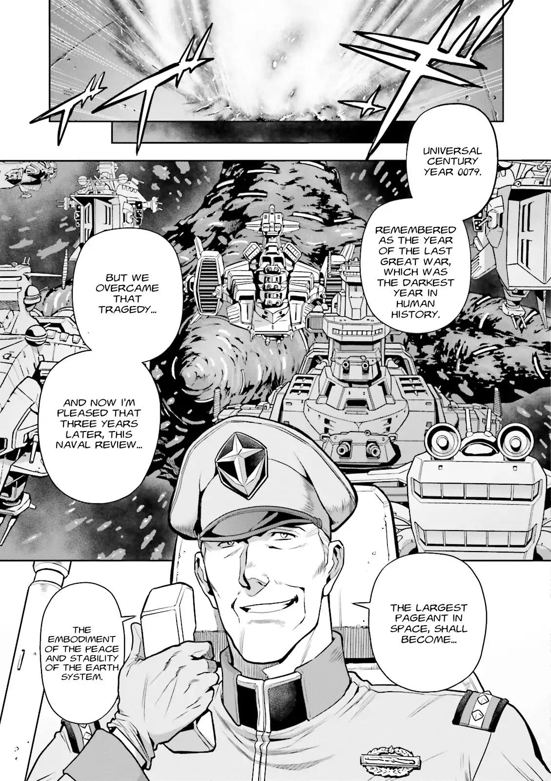 Kidou Senshi Gundam 0083 Rebellion Chapter 46 page 19 - Chapter 46: The Outcome of the Battle