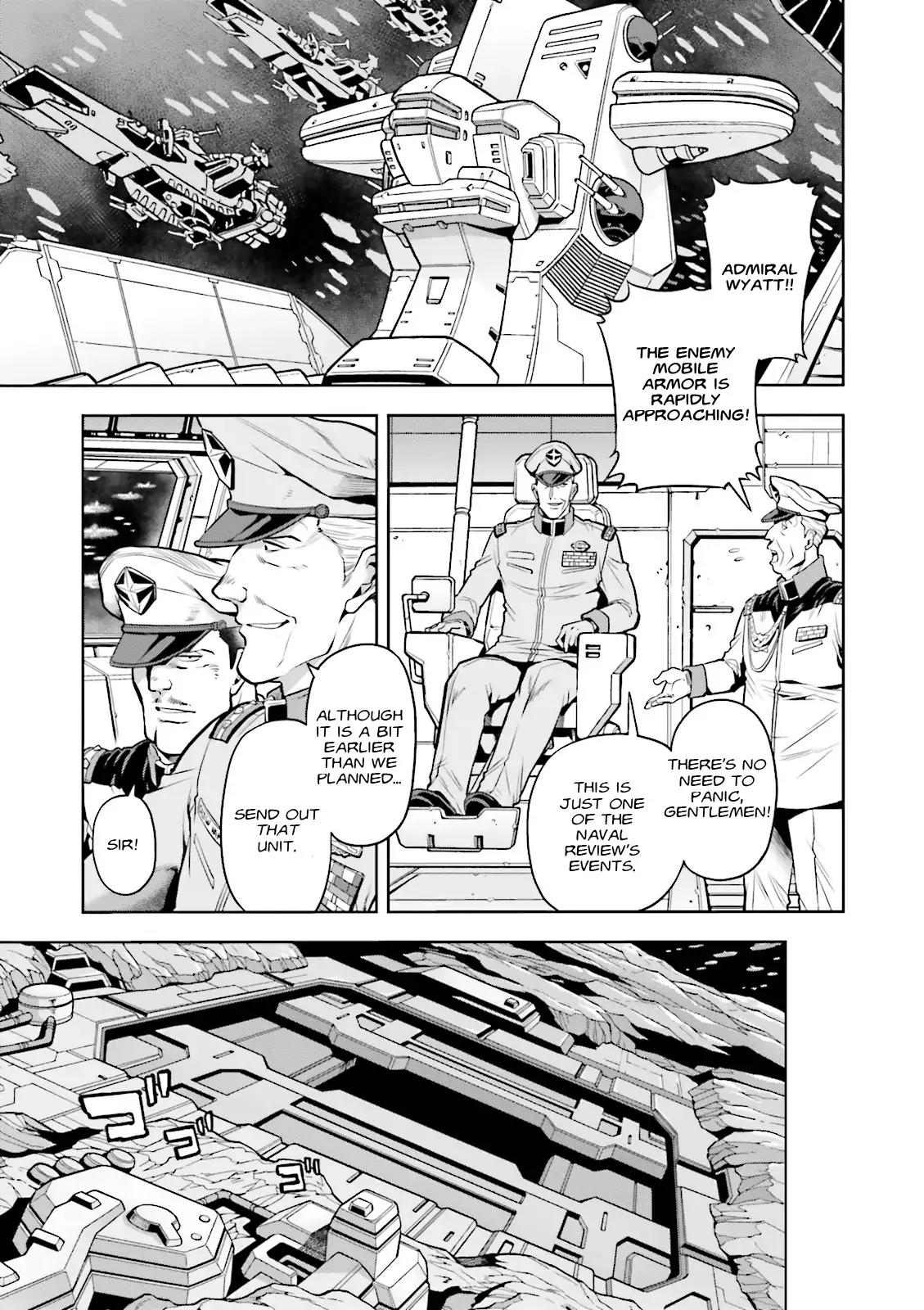 Kidou Senshi Gundam 0083 Rebellion Chapter 46 page 24 - Chapter 46: The Outcome of the Battle