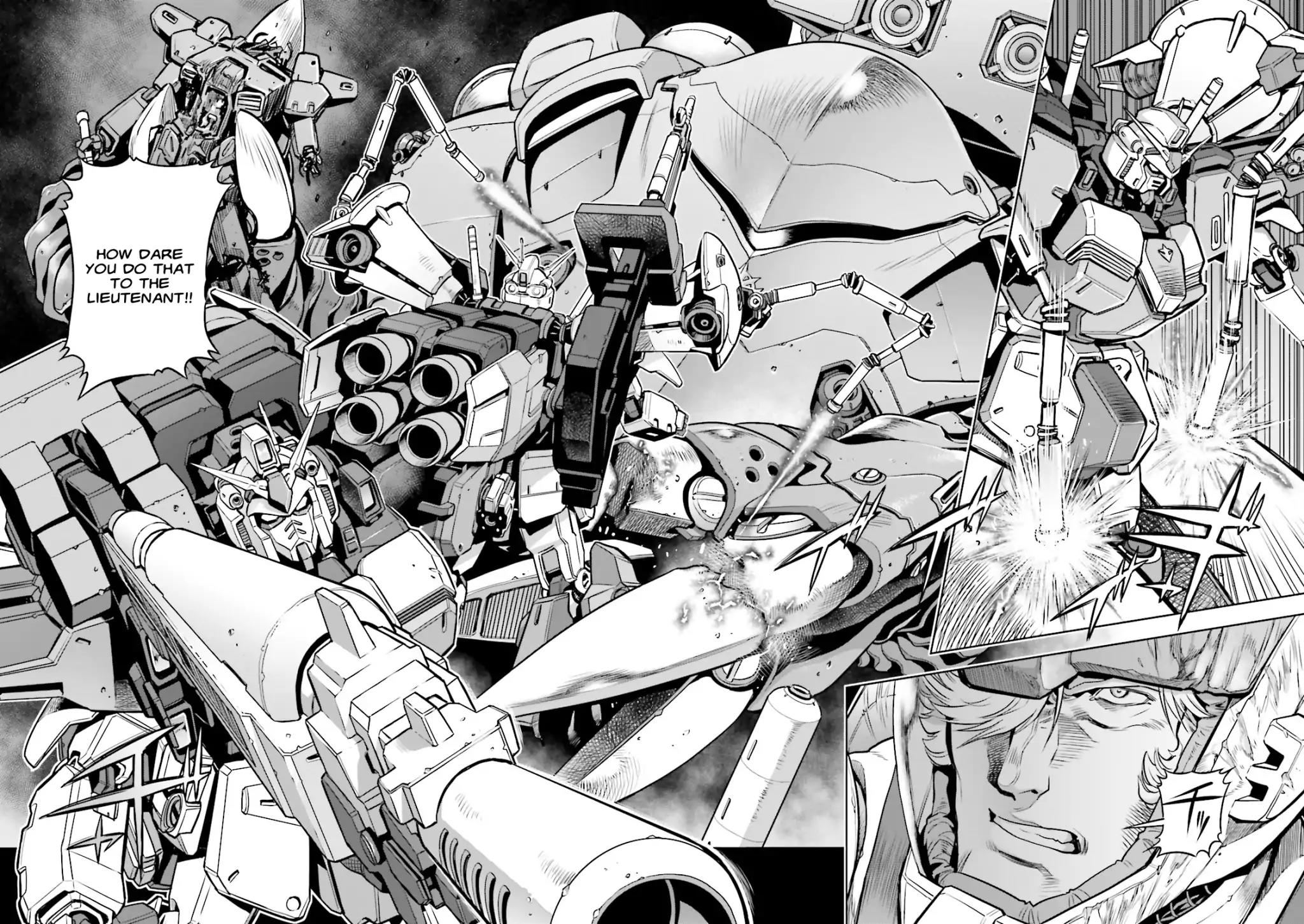 Kidou Senshi Gundam 0083 Rebellion Chapter 46 page 4 - Chapter 46: The Outcome of the Battle