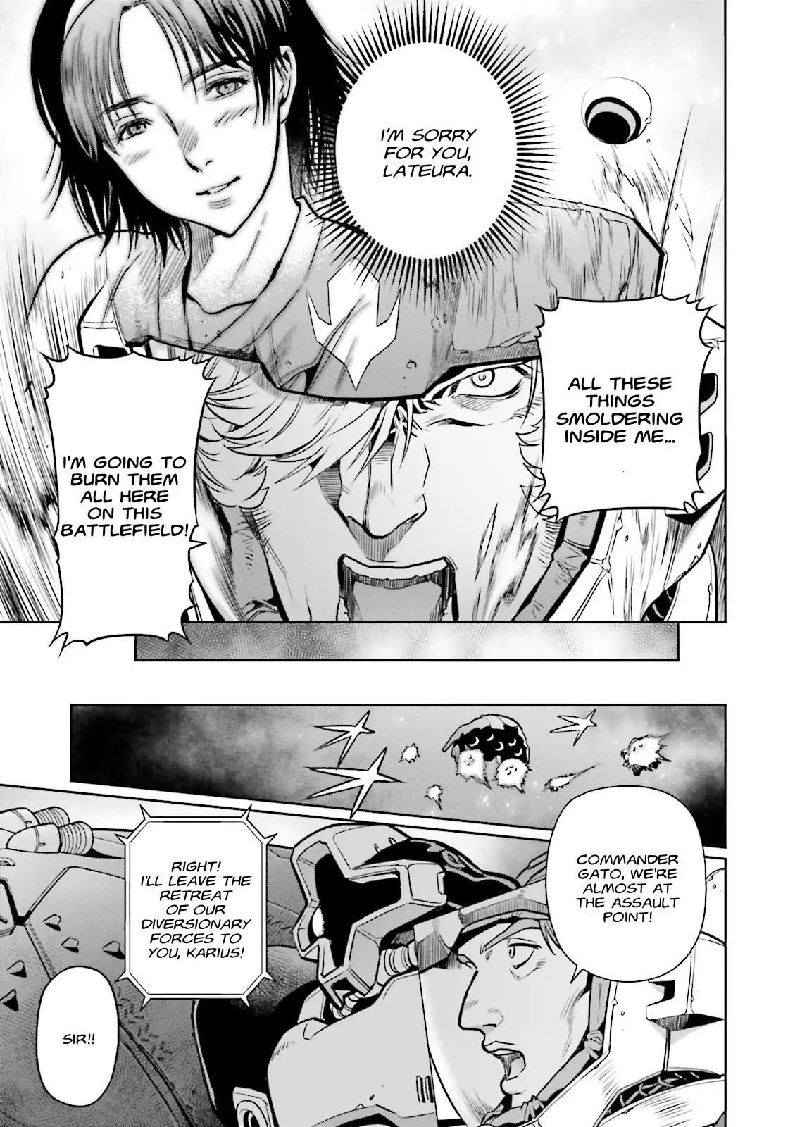Kidou Senshi Gundam 0083 Rebellion Chapter 46 page 8 - Chapter 46: The Outcome of the Battle