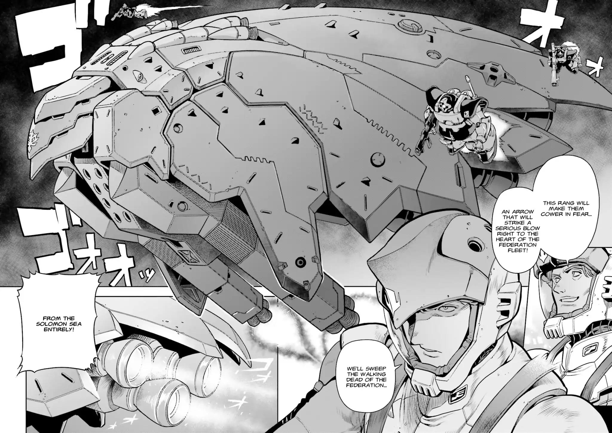 Kidou Senshi Gundam 0083 Rebellion Chapter 46 page 9 - Chapter 46: The Outcome of the Battle