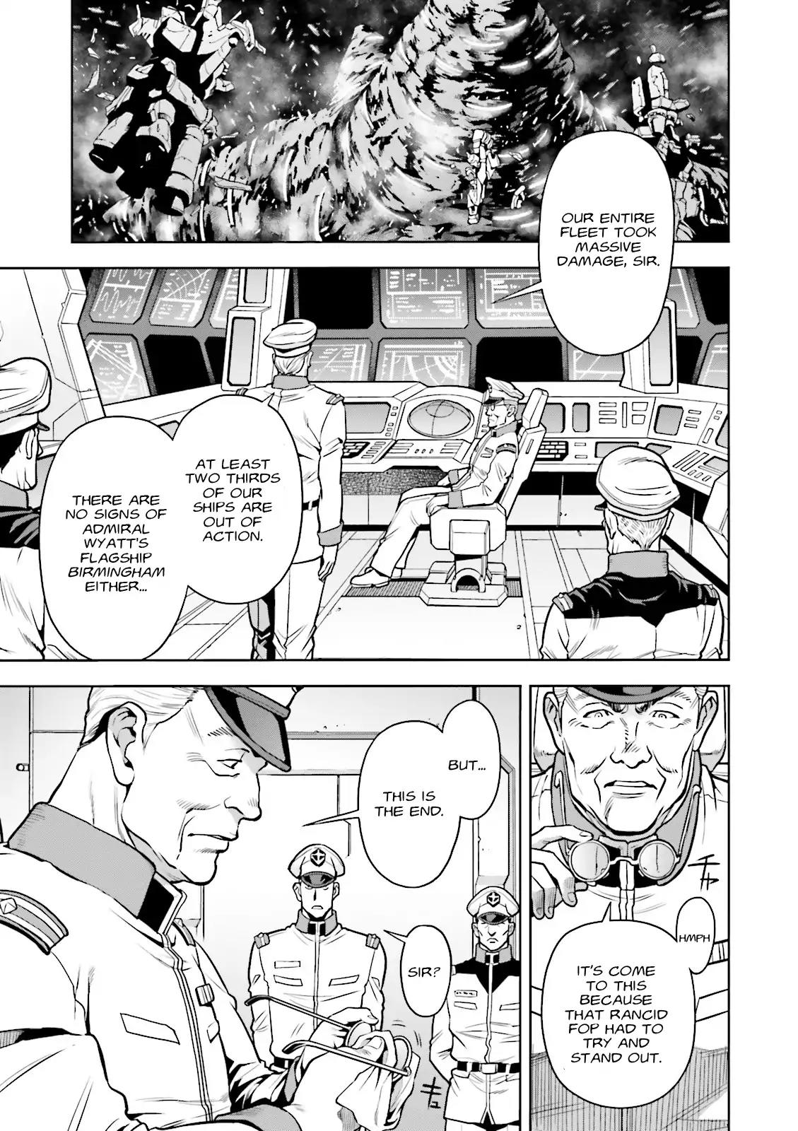 Kidou Senshi Gundam 0083 Rebellion Chapter 48 page 11 - Chapter 48: Colliding Warzones