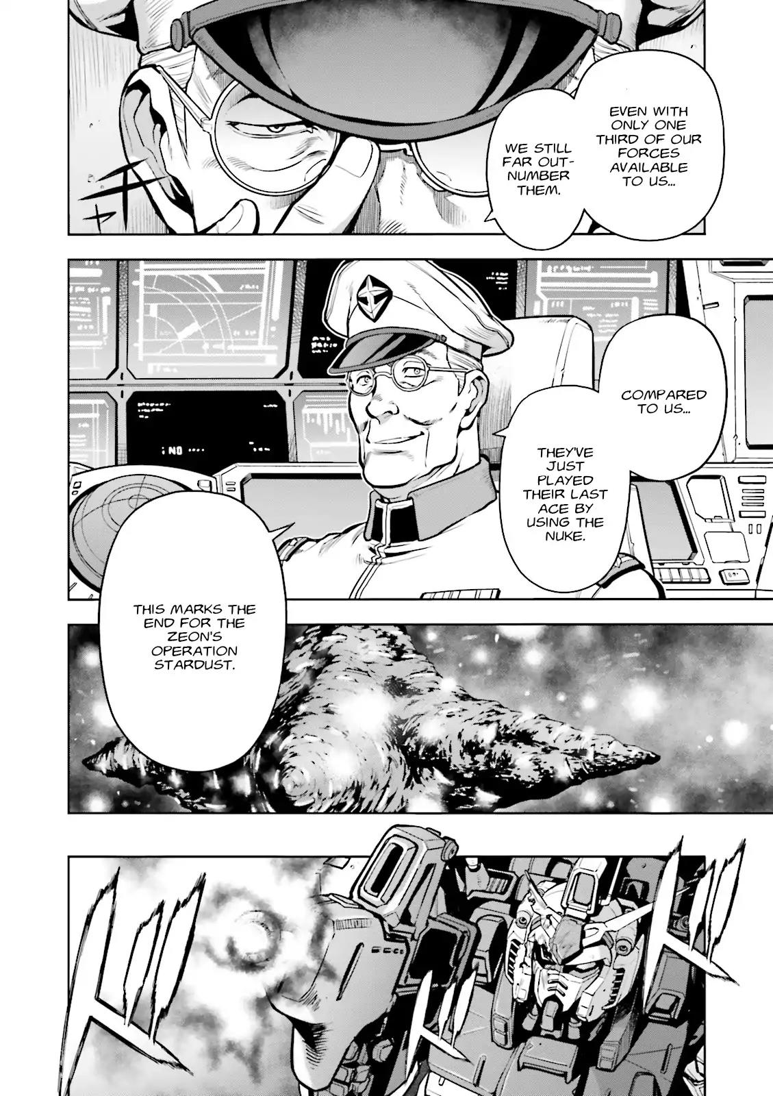 Kidou Senshi Gundam 0083 Rebellion Chapter 48 page 12 - Chapter 48: Colliding Warzones