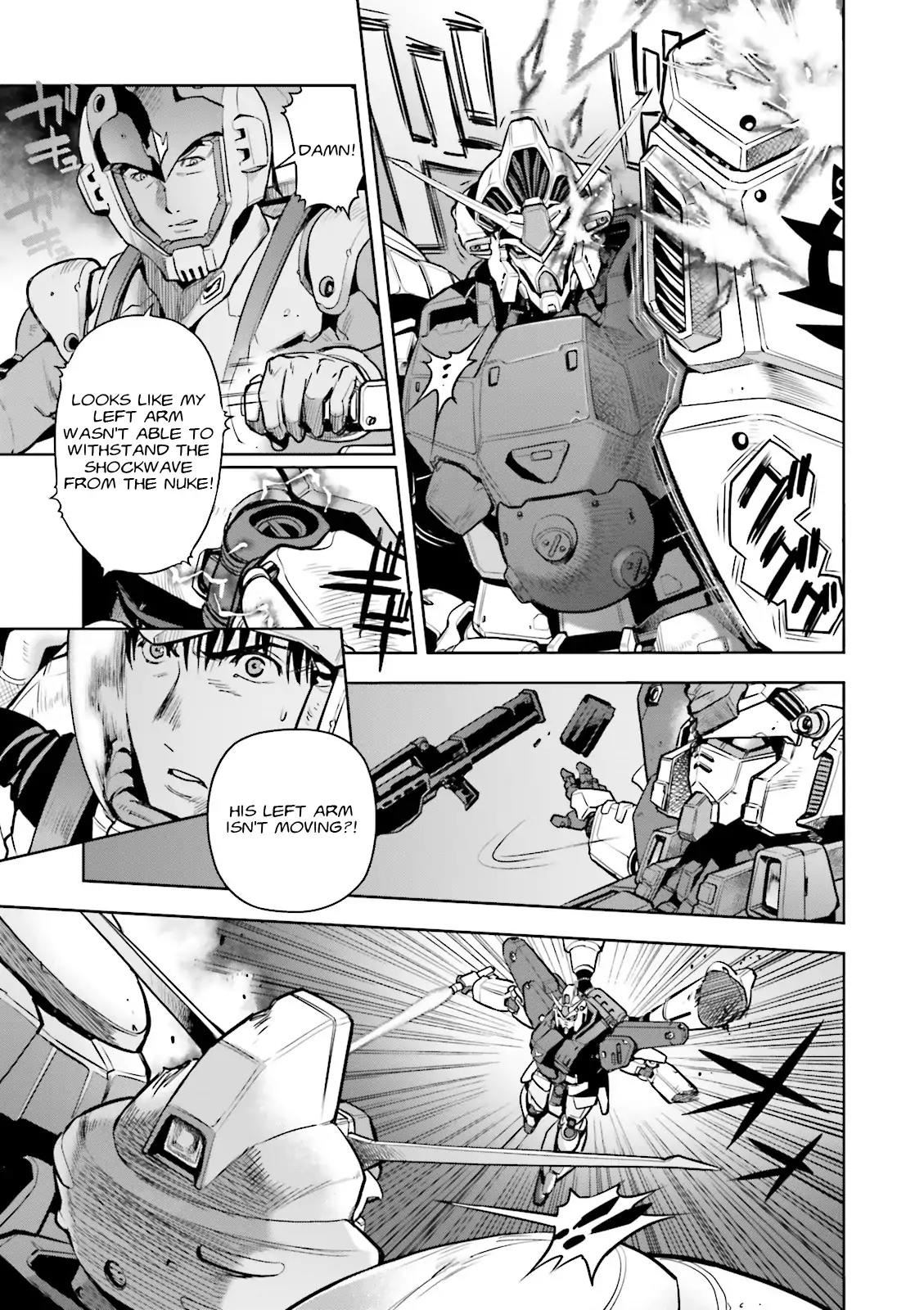 Kidou Senshi Gundam 0083 Rebellion Chapter 48 page 13 - Chapter 48: Colliding Warzones