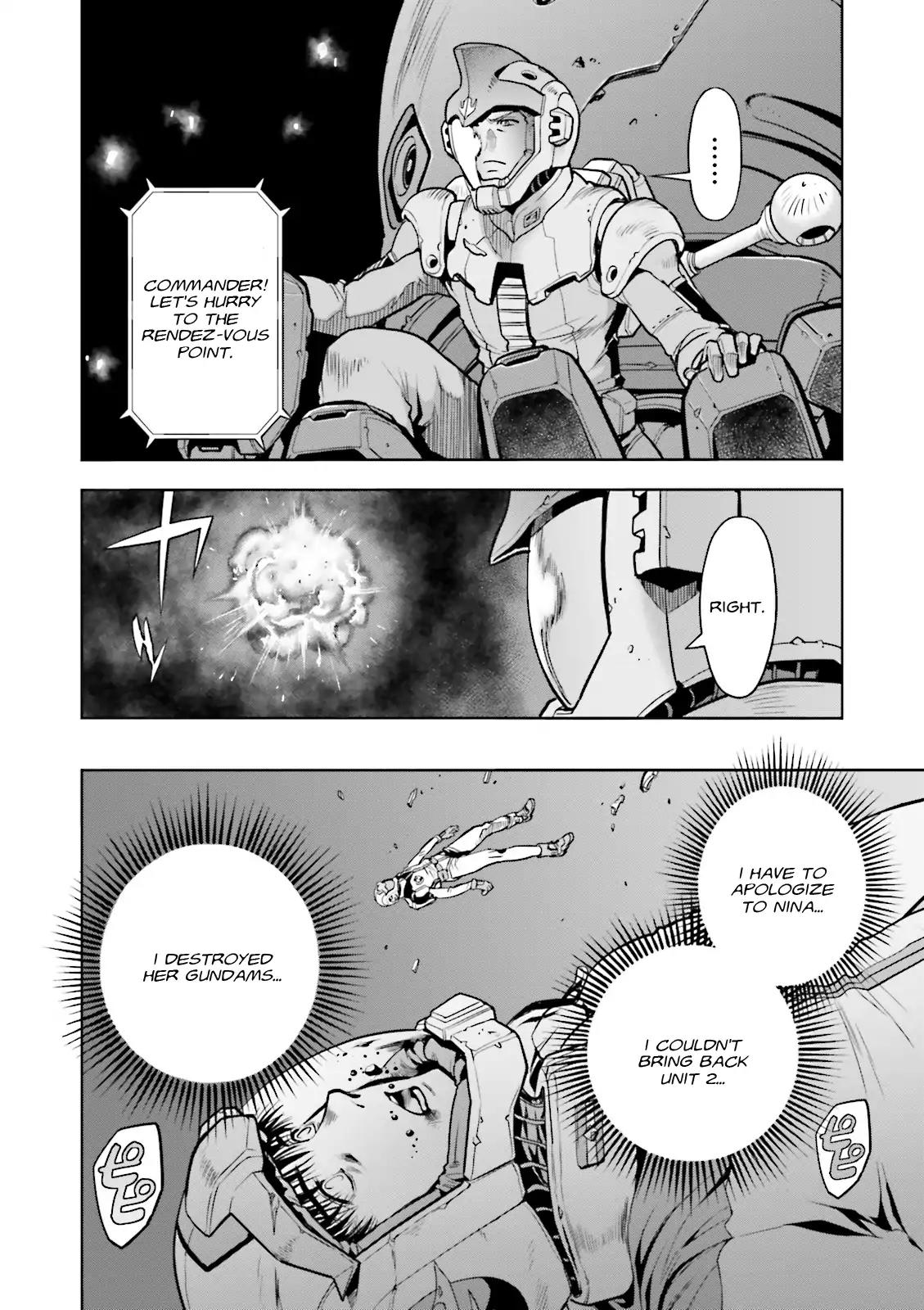 Kidou Senshi Gundam 0083 Rebellion Chapter 48 page 23 - Chapter 48: Colliding Warzones