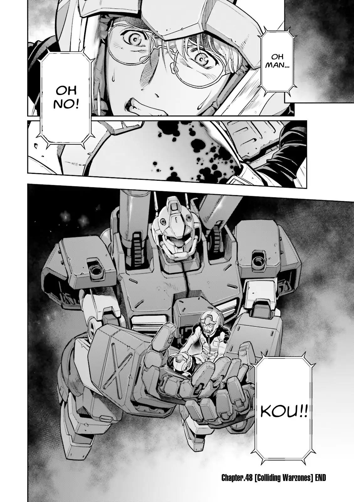 Kidou Senshi Gundam 0083 Rebellion Chapter 48 page 26 - Chapter 48: Colliding Warzones