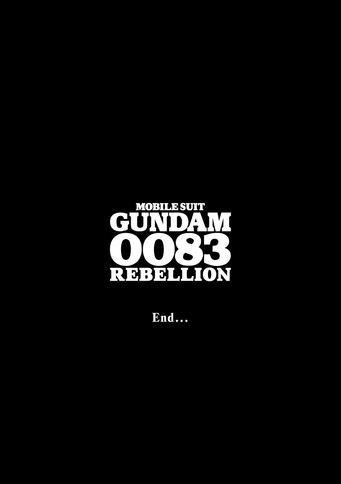 Kidou Senshi Gundam 0083 Rebellion Chapter 48 page 27 - Chapter 48: Colliding Warzones