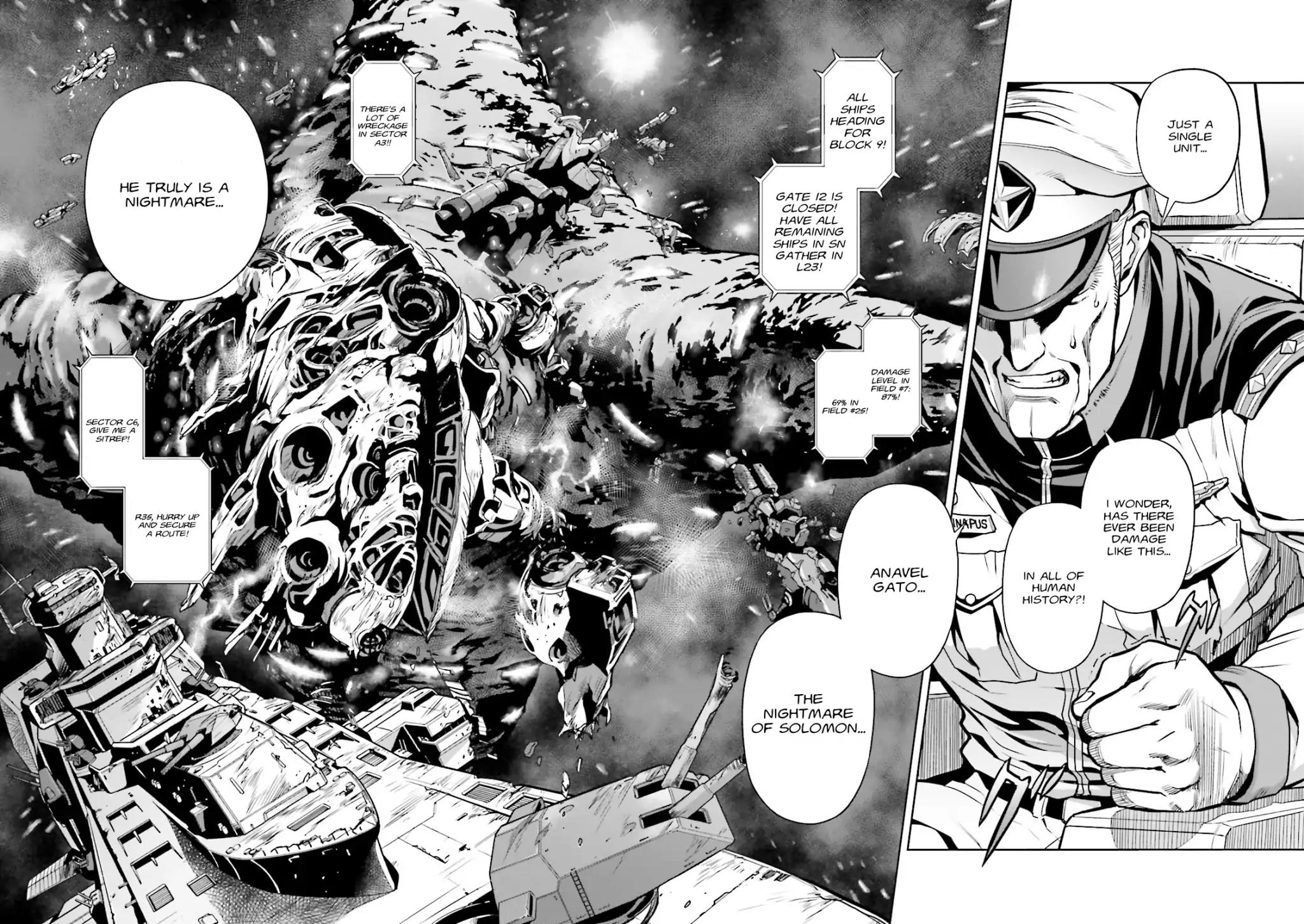Kidou Senshi Gundam 0083 Rebellion Chapter 48 page 4 - Chapter 48: Colliding Warzones