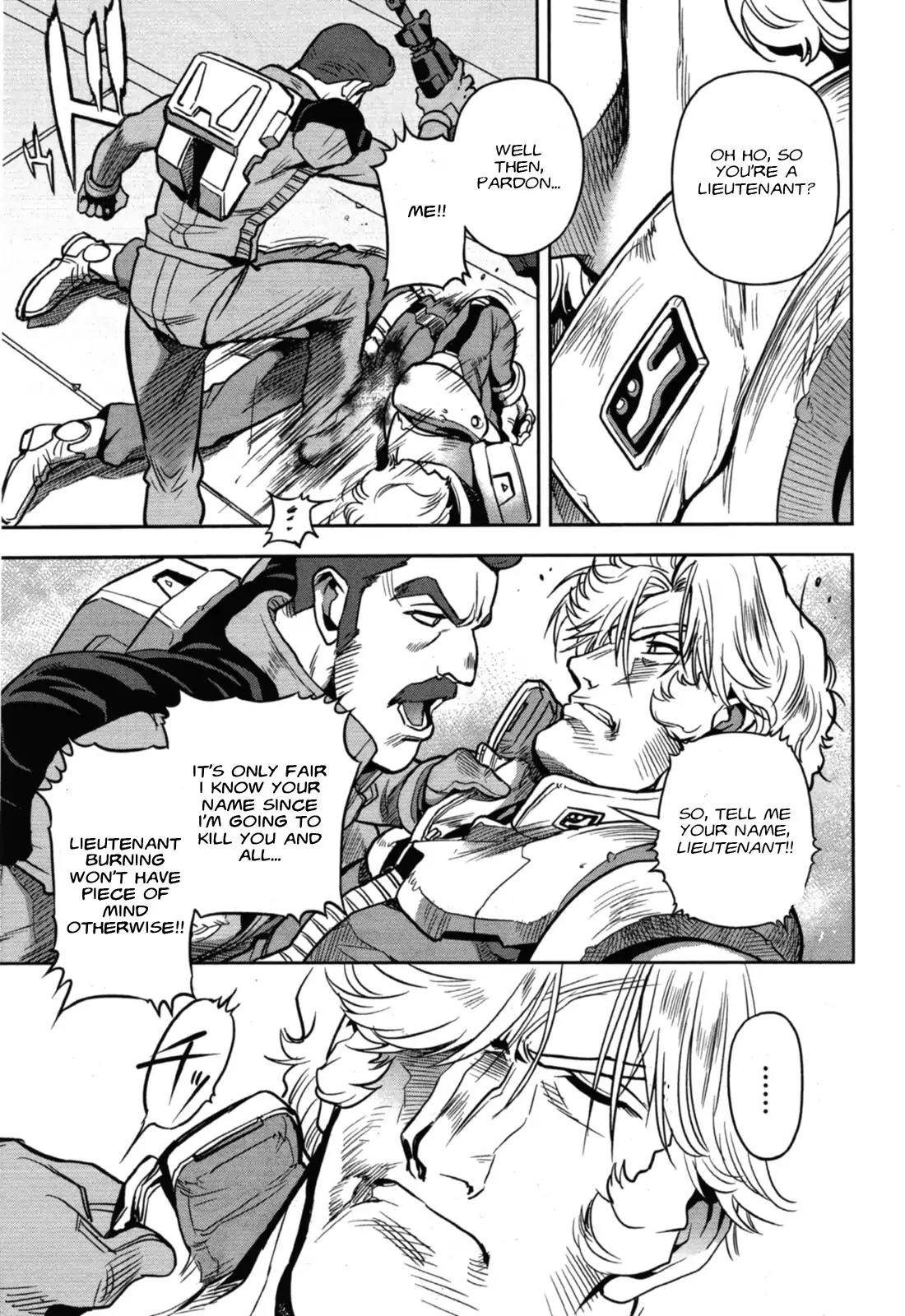 Kidou Senshi Gundam 0083 Rebellion Chapter 49 page 12 - Chapter 49: Darkening Skies