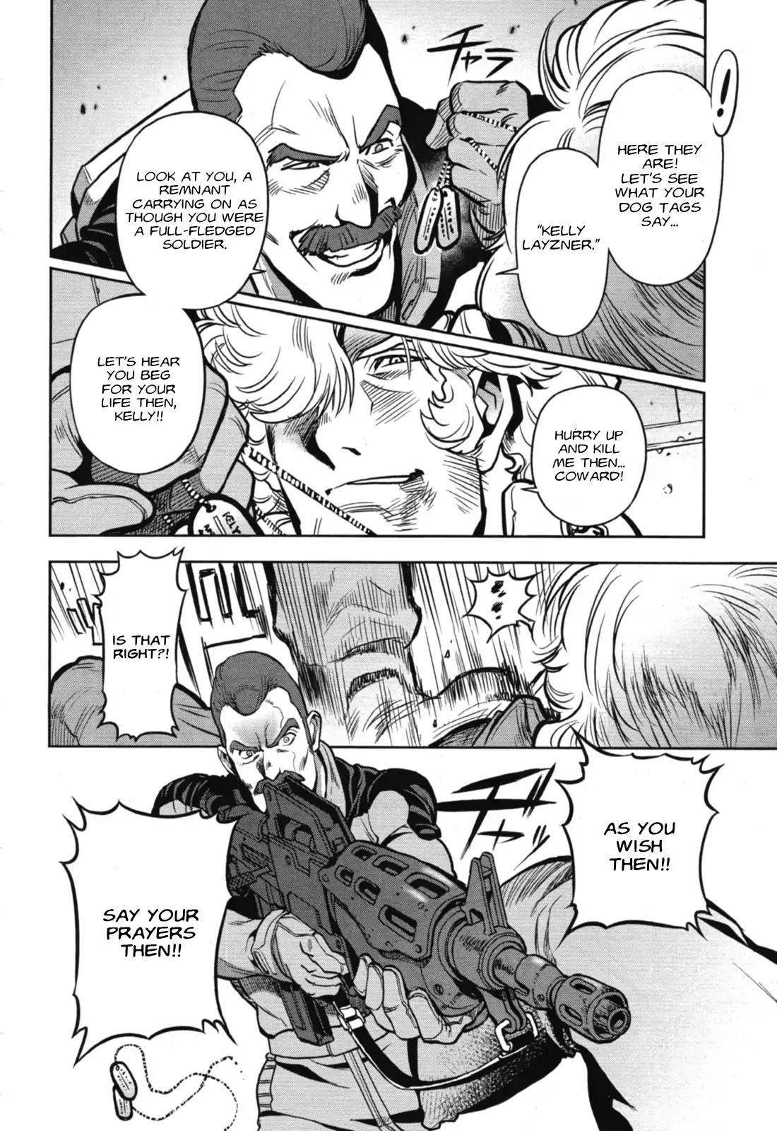 Kidou Senshi Gundam 0083 Rebellion Chapter 49 page 13 - Chapter 49: Darkening Skies