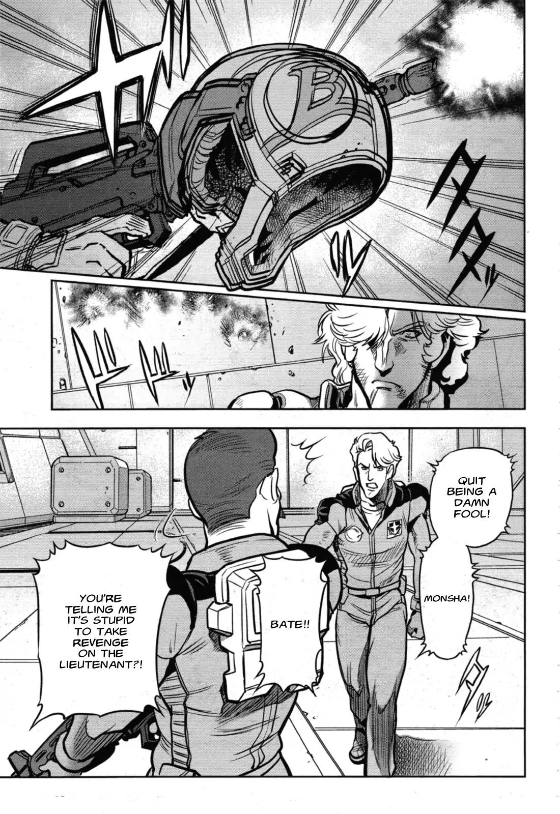 Kidou Senshi Gundam 0083 Rebellion Chapter 49 page 14 - Chapter 49: Darkening Skies