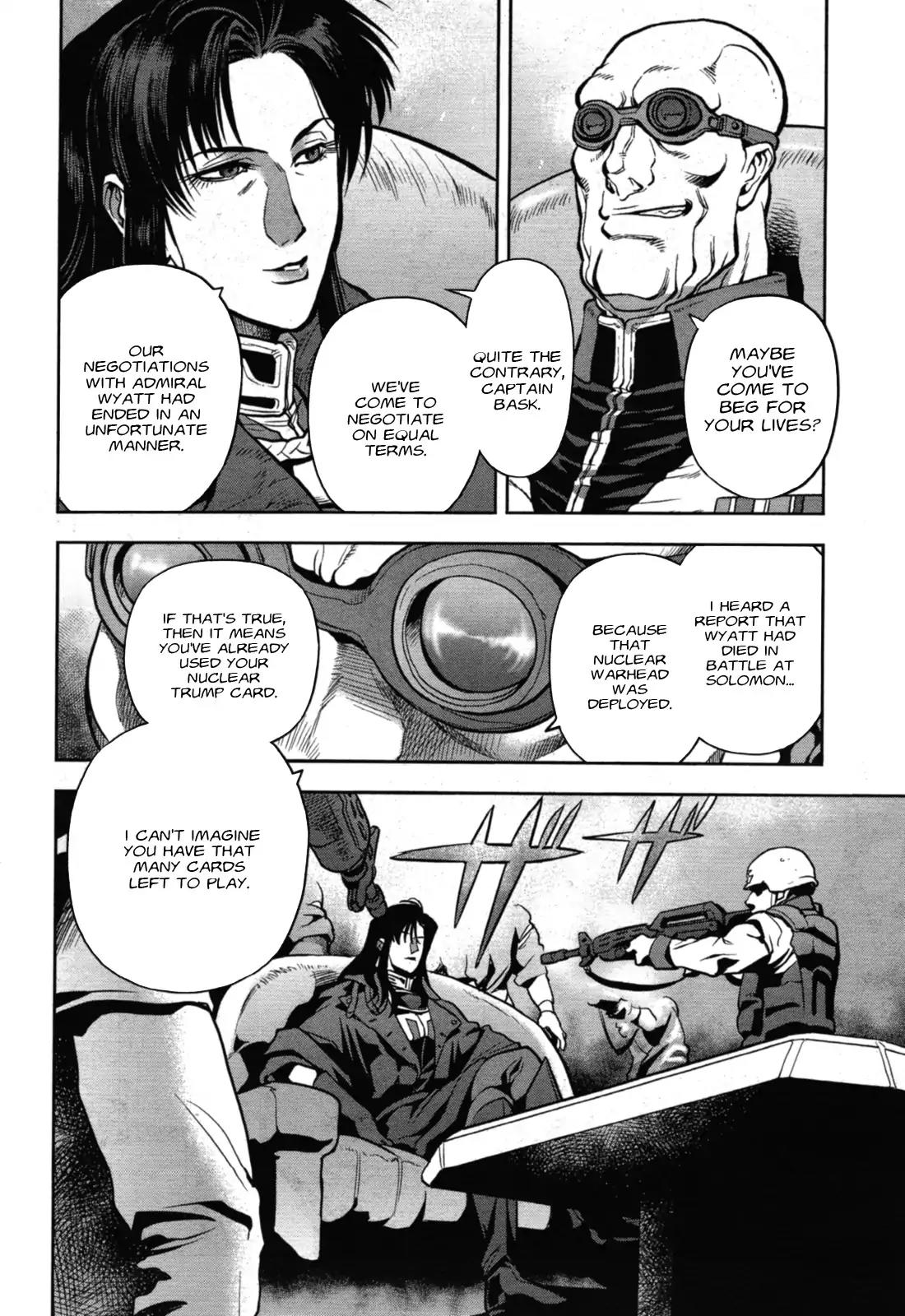 Kidou Senshi Gundam 0083 Rebellion Chapter 49 page 17 - Chapter 49: Darkening Skies