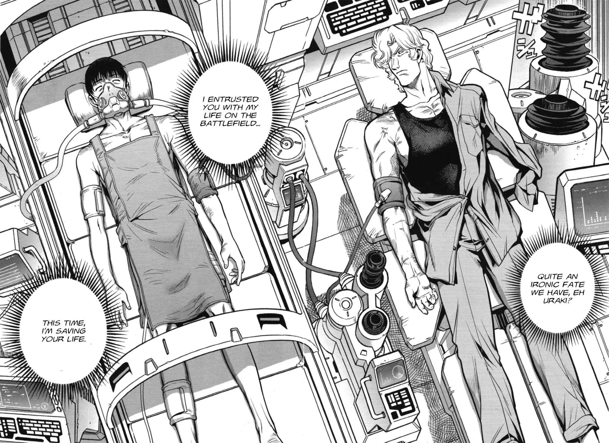 Kidou Senshi Gundam 0083 Rebellion Chapter 49 page 23 - Chapter 49: Darkening Skies