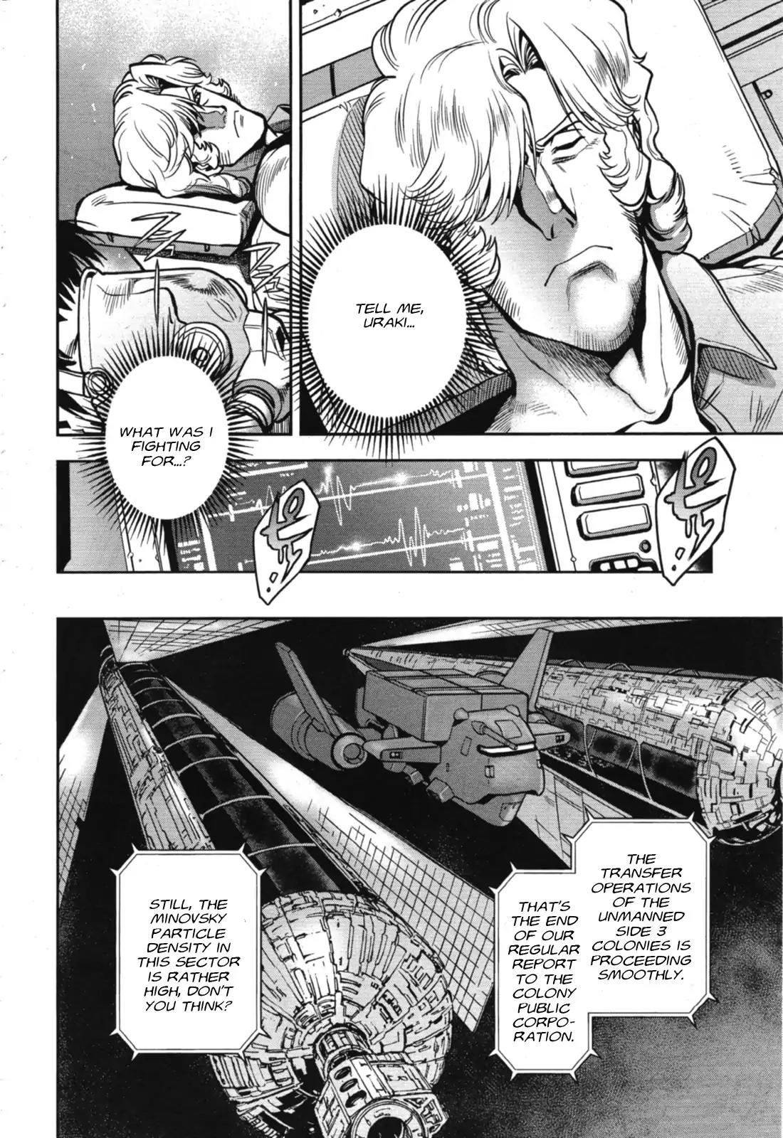 Kidou Senshi Gundam 0083 Rebellion Chapter 49 page 24 - Chapter 49: Darkening Skies