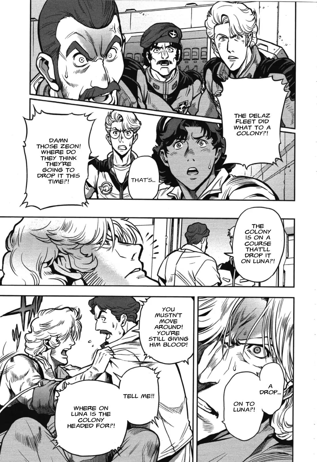 Kidou Senshi Gundam 0083 Rebellion Chapter 49 page 27 - Chapter 49: Darkening Skies