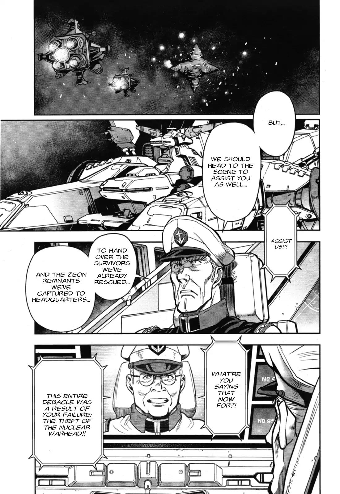 Kidou Senshi Gundam 0083 Rebellion Chapter 49 page 4 - Chapter 49: Darkening Skies