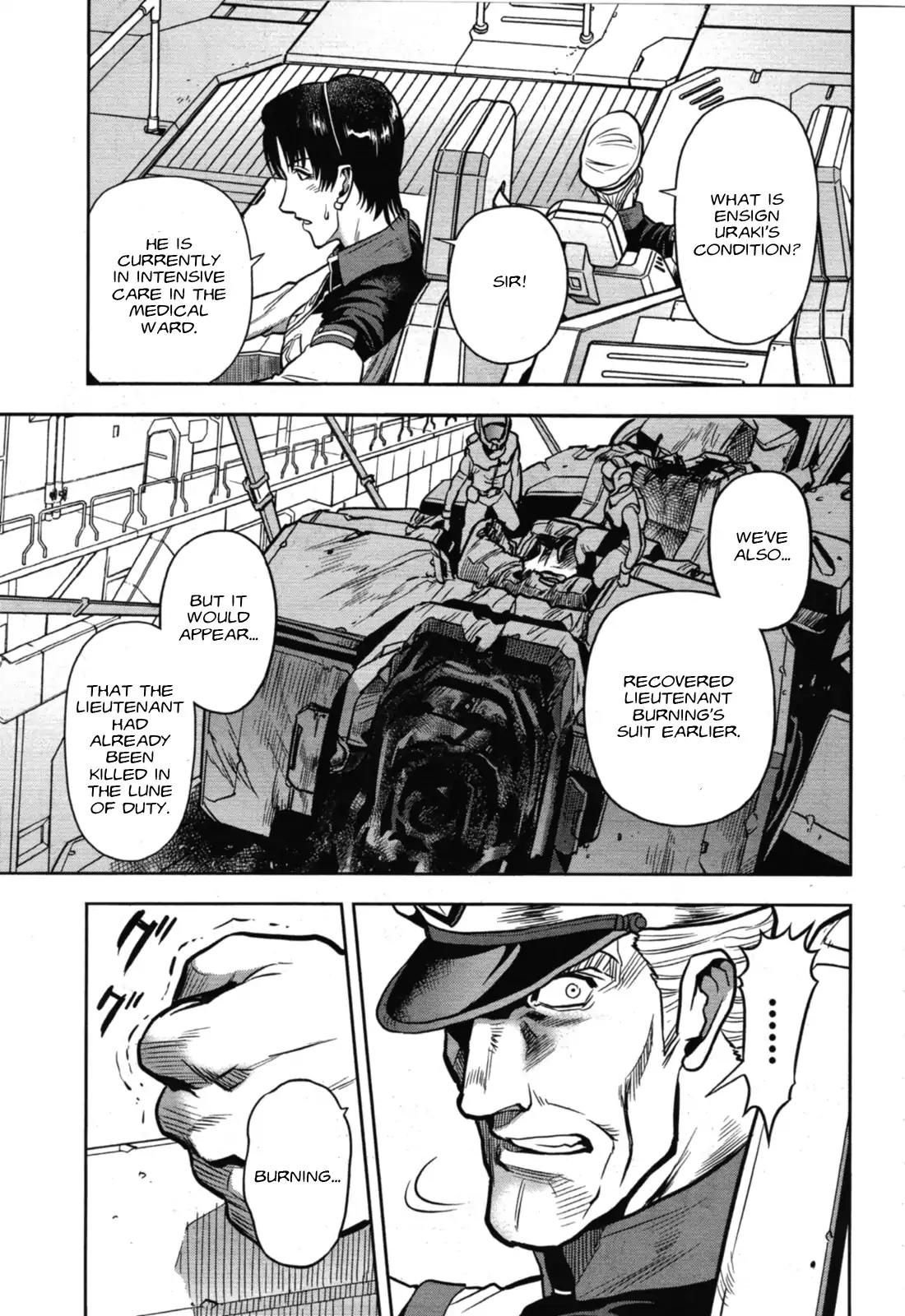 Kidou Senshi Gundam 0083 Rebellion Chapter 49 page 6 - Chapter 49: Darkening Skies