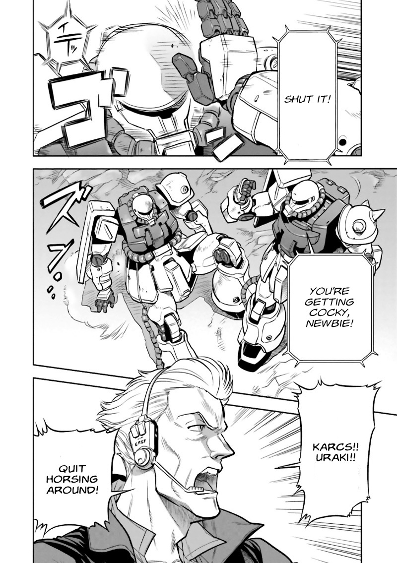 Kidou Senshi Gundam 0083 Rebellion Chapter 5 page 14 - Chapter 5: Torrington Base
