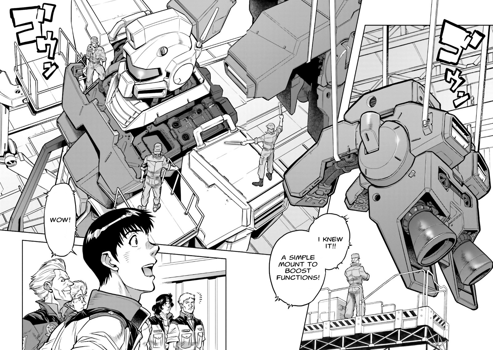 Kidou Senshi Gundam 0083 Rebellion Chapter 5 page 35 - Chapter 5: Torrington Base