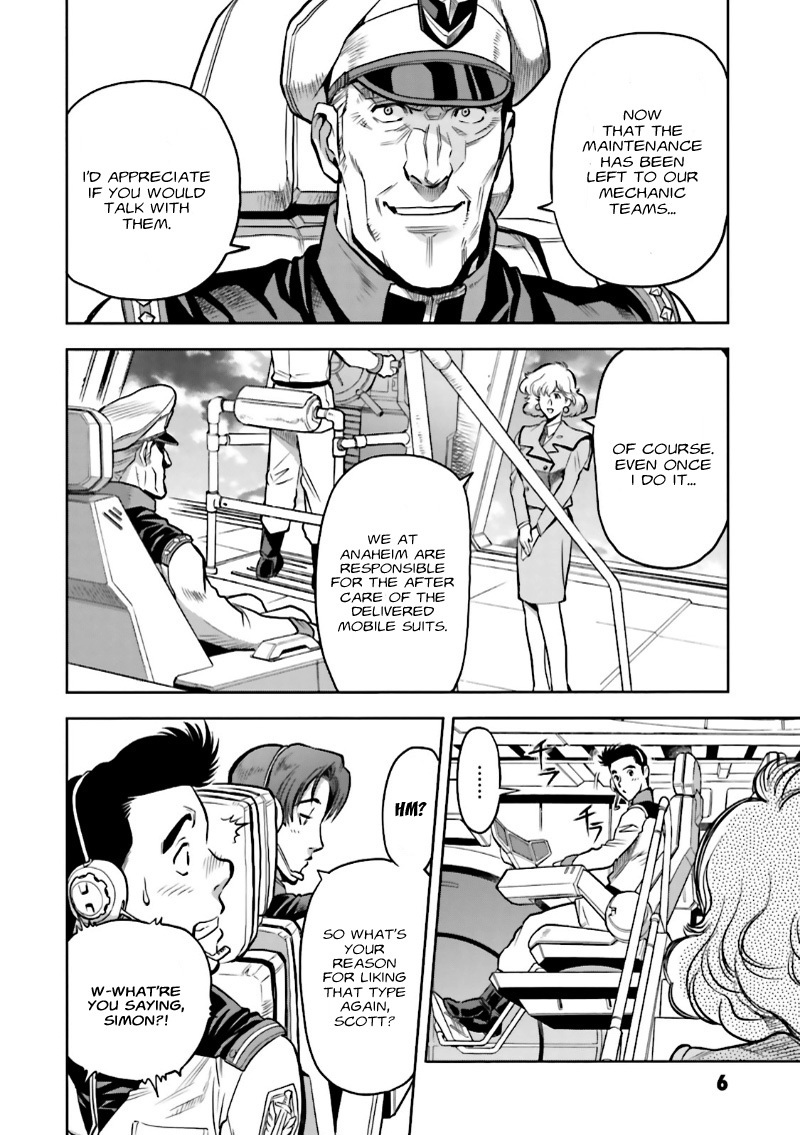 Kidou Senshi Gundam 0083 Rebellion Chapter 5 page 6 - Chapter 5: Torrington Base