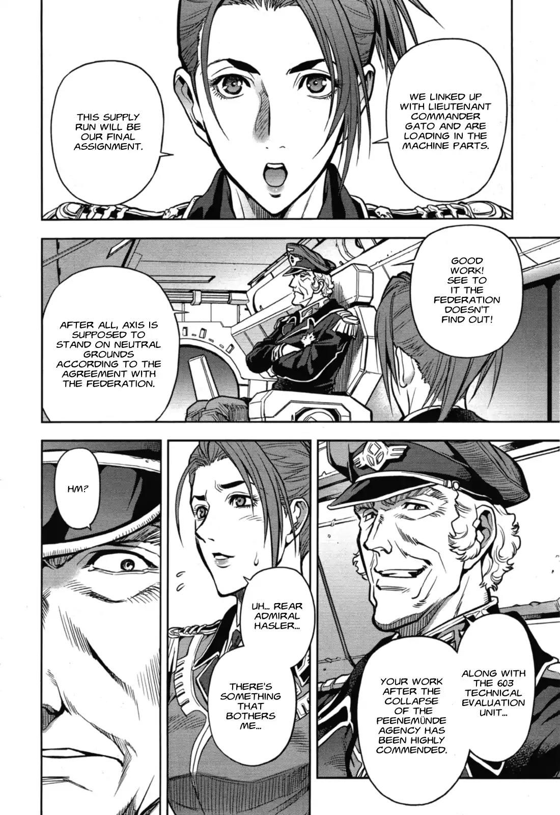 Kidou Senshi Gundam 0083 Rebellion Chapter 50 page 14 - Chapter 50: Crimson Tetra