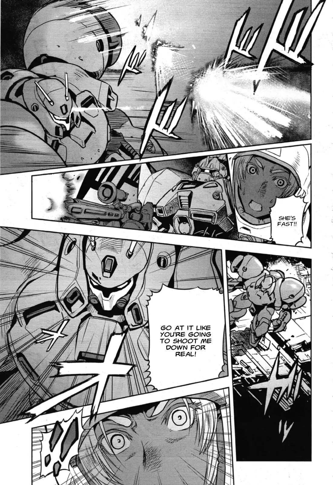Kidou Senshi Gundam 0083 Rebellion Chapter 50 page 17 - Chapter 50: Crimson Tetra
