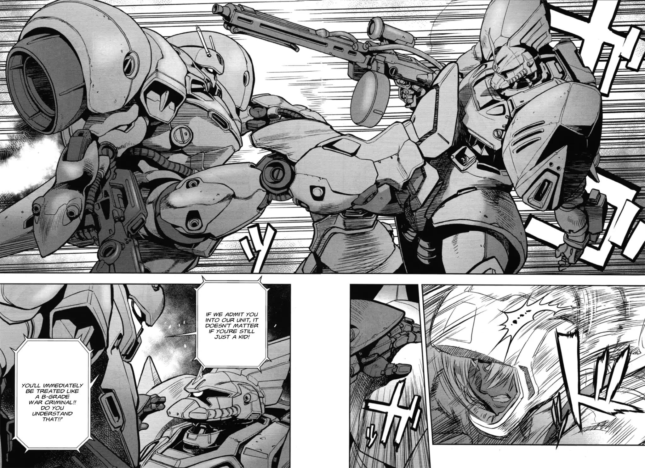 Kidou Senshi Gundam 0083 Rebellion Chapter 50 page 18 - Chapter 50: Crimson Tetra