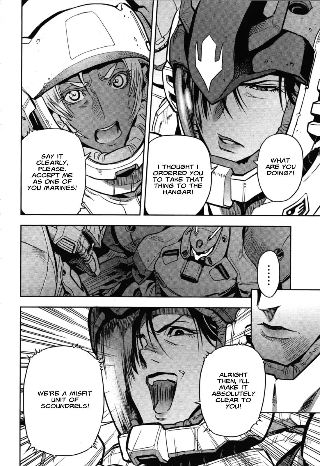 Kidou Senshi Gundam 0083 Rebellion Chapter 50 page 6 - Chapter 50: Crimson Tetra