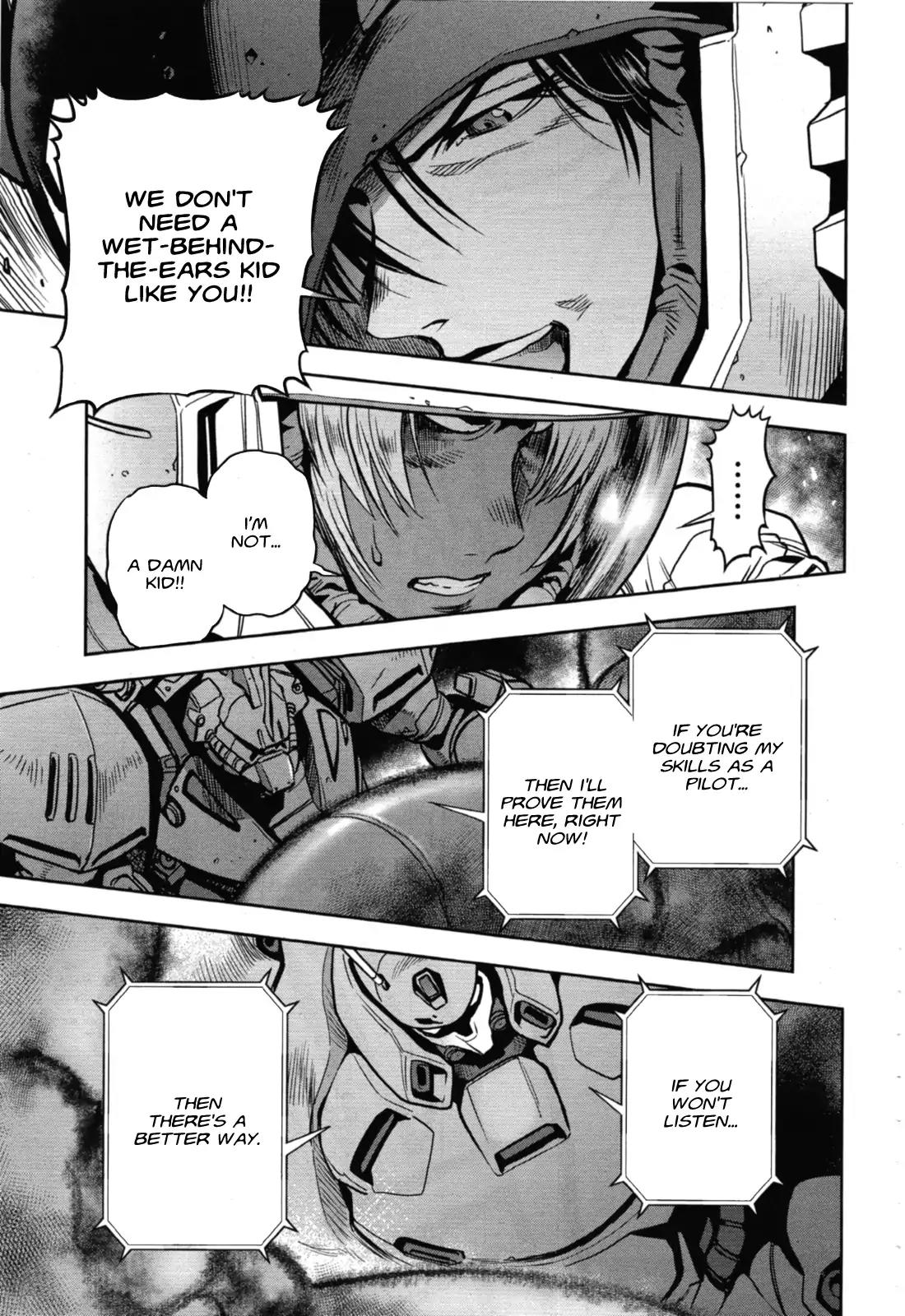 Kidou Senshi Gundam 0083 Rebellion Chapter 50 page 7 - Chapter 50: Crimson Tetra