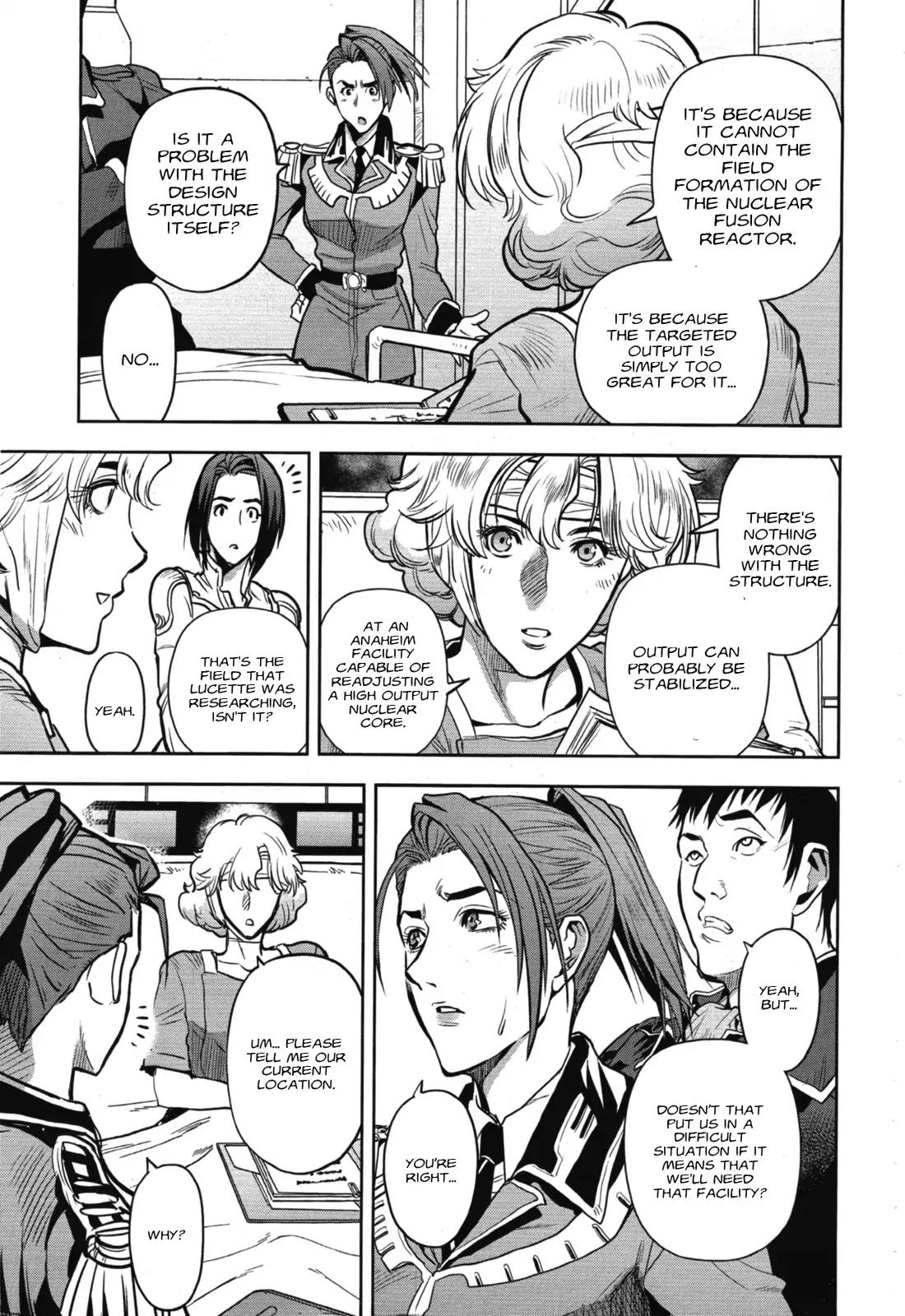 Kidou Senshi Gundam 0083 Rebellion Chapter 51 page 23 - Chapter 51: Awakening